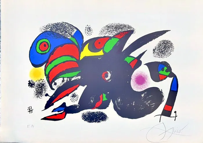 Joan Miro (1893-1983) - XXe Siecle No. 47