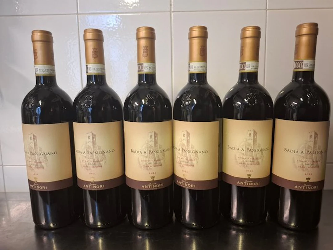 2022 Badia a Passignano Gran Selezione - Chianti Classico - 6 Bottles (0.75L)