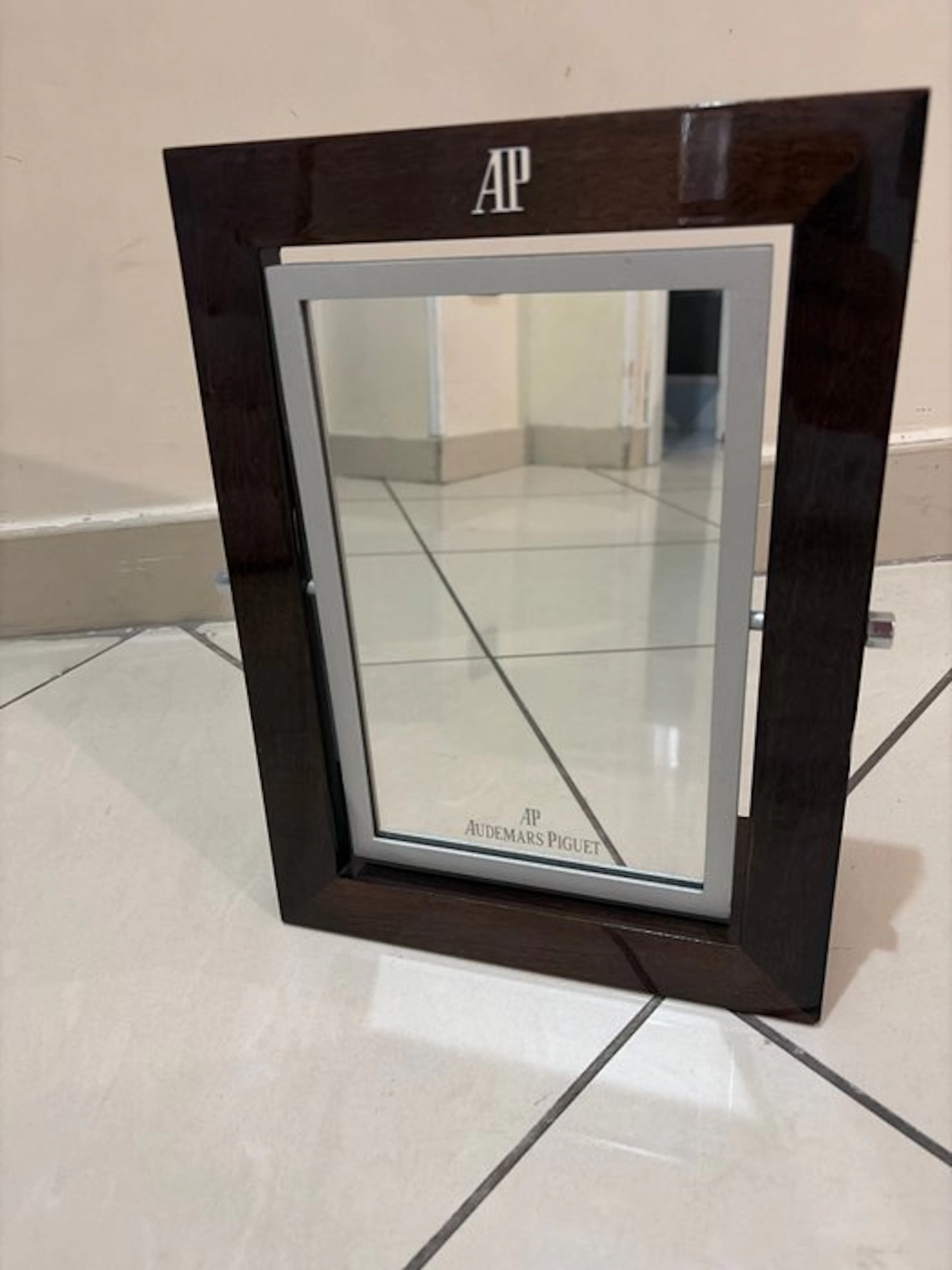 Table mirror - Wood - Mirror