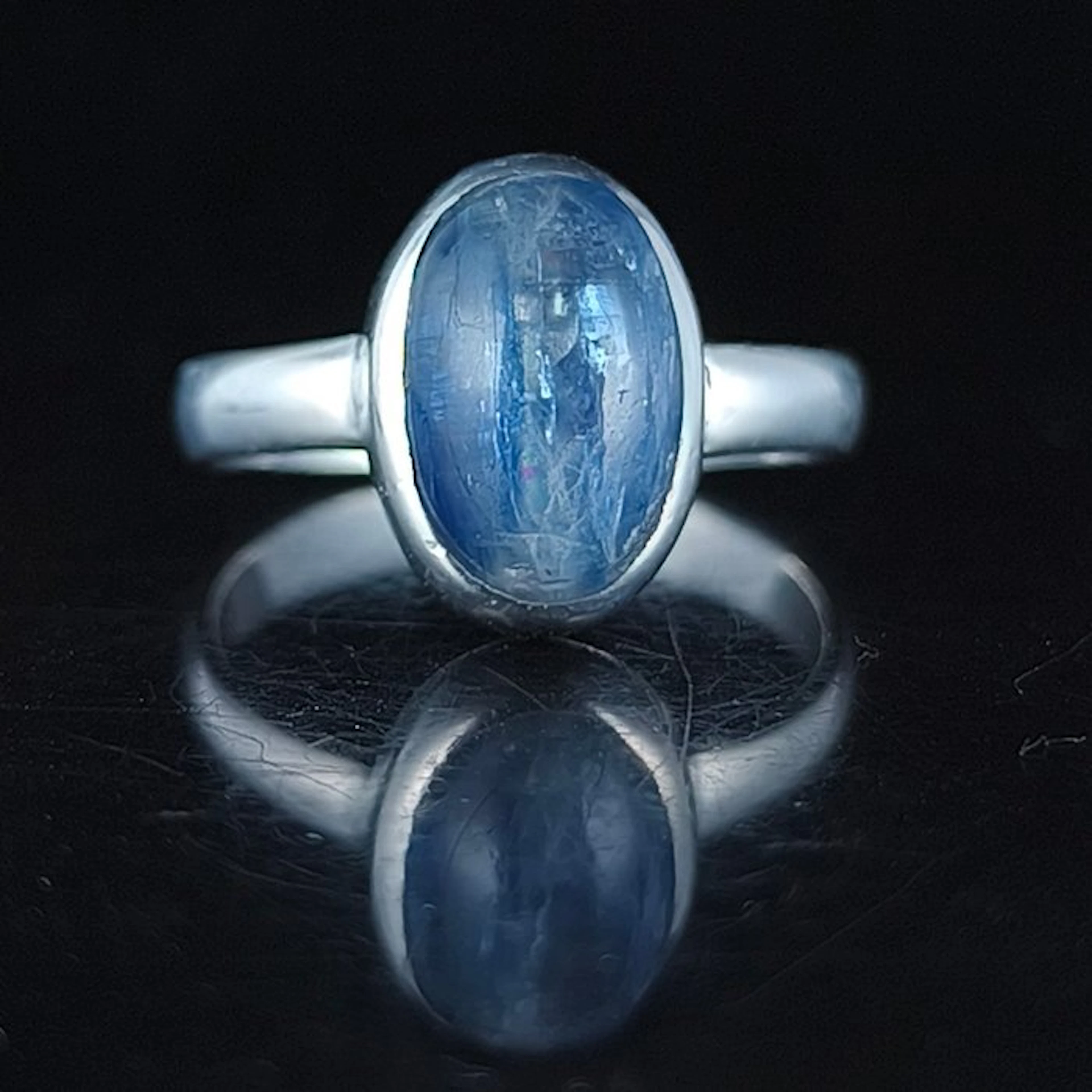 Kyanite Jewellery - Height: 14 mm - Width: 10 mm- 3.75 g - (1)