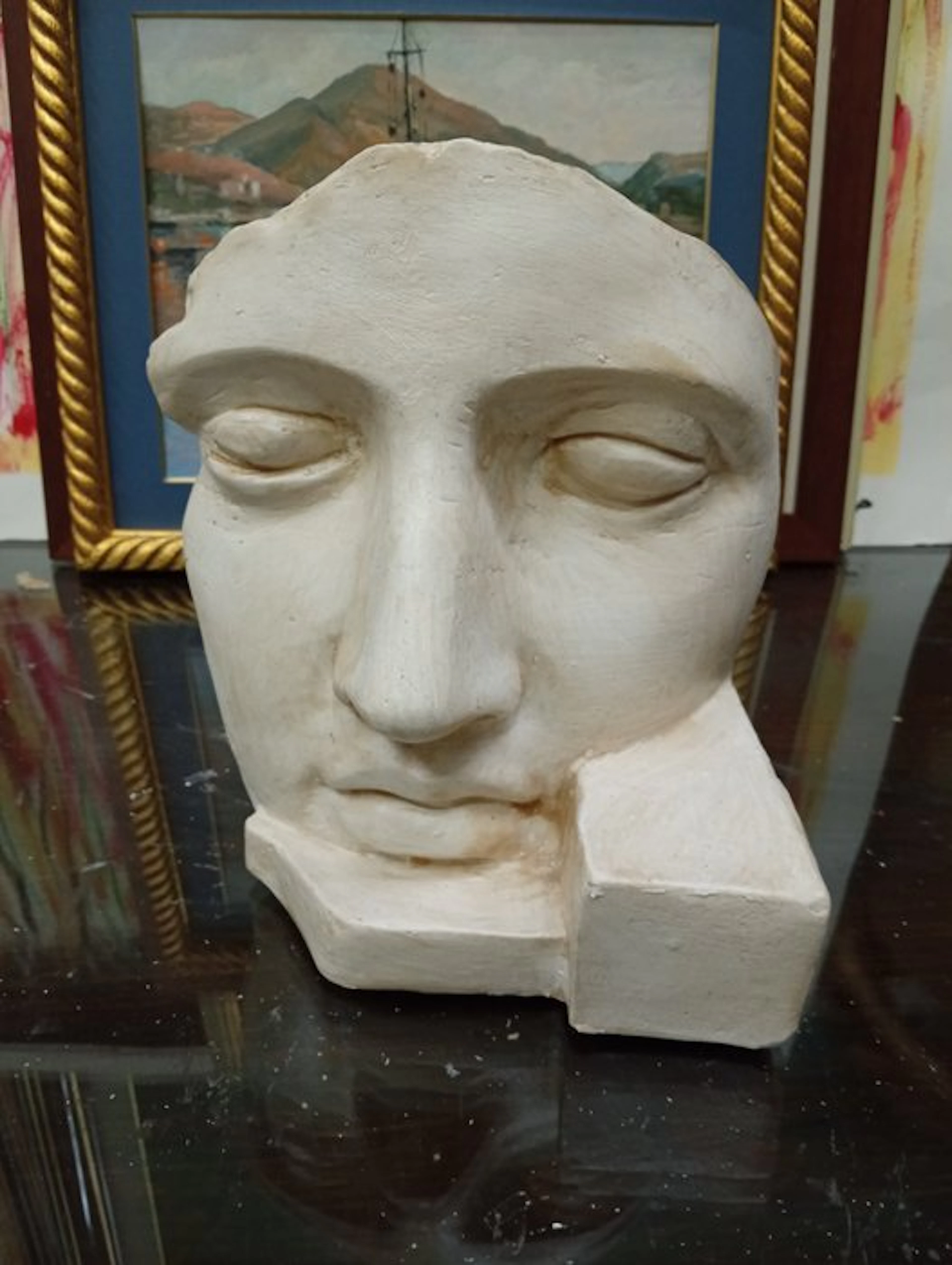 Sculpture, Modello Mitoraj - 24 cm - Plaster