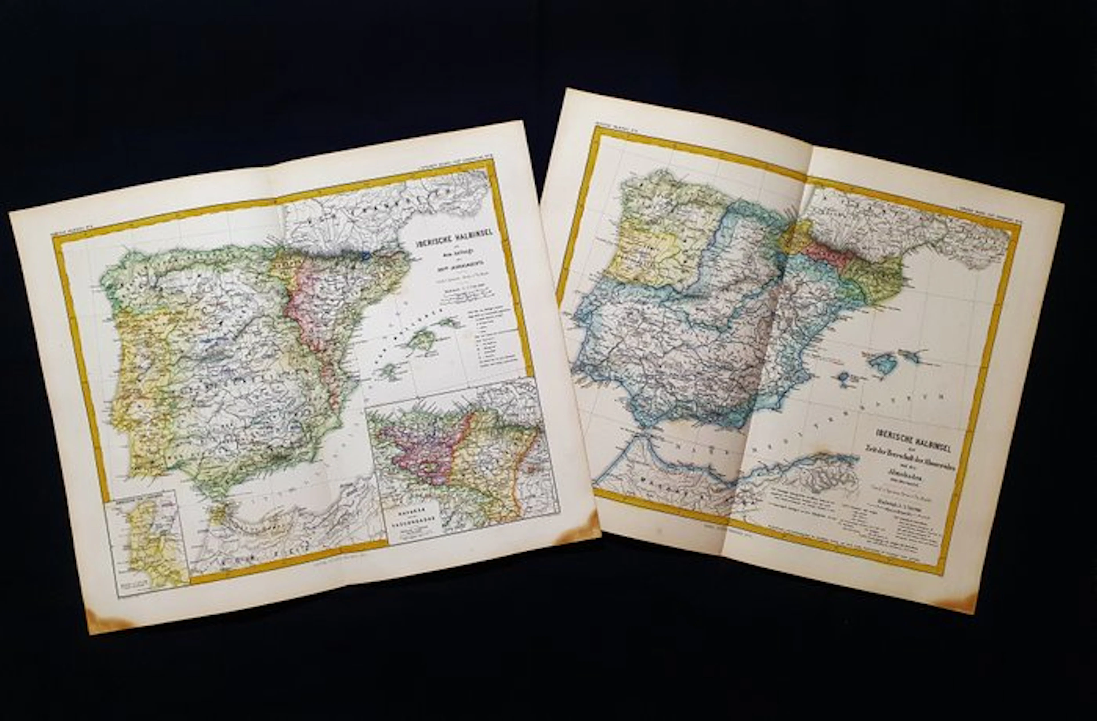 Europe - [LOT of 2] - Portugal / Spain / Granada / Seville / Balearic