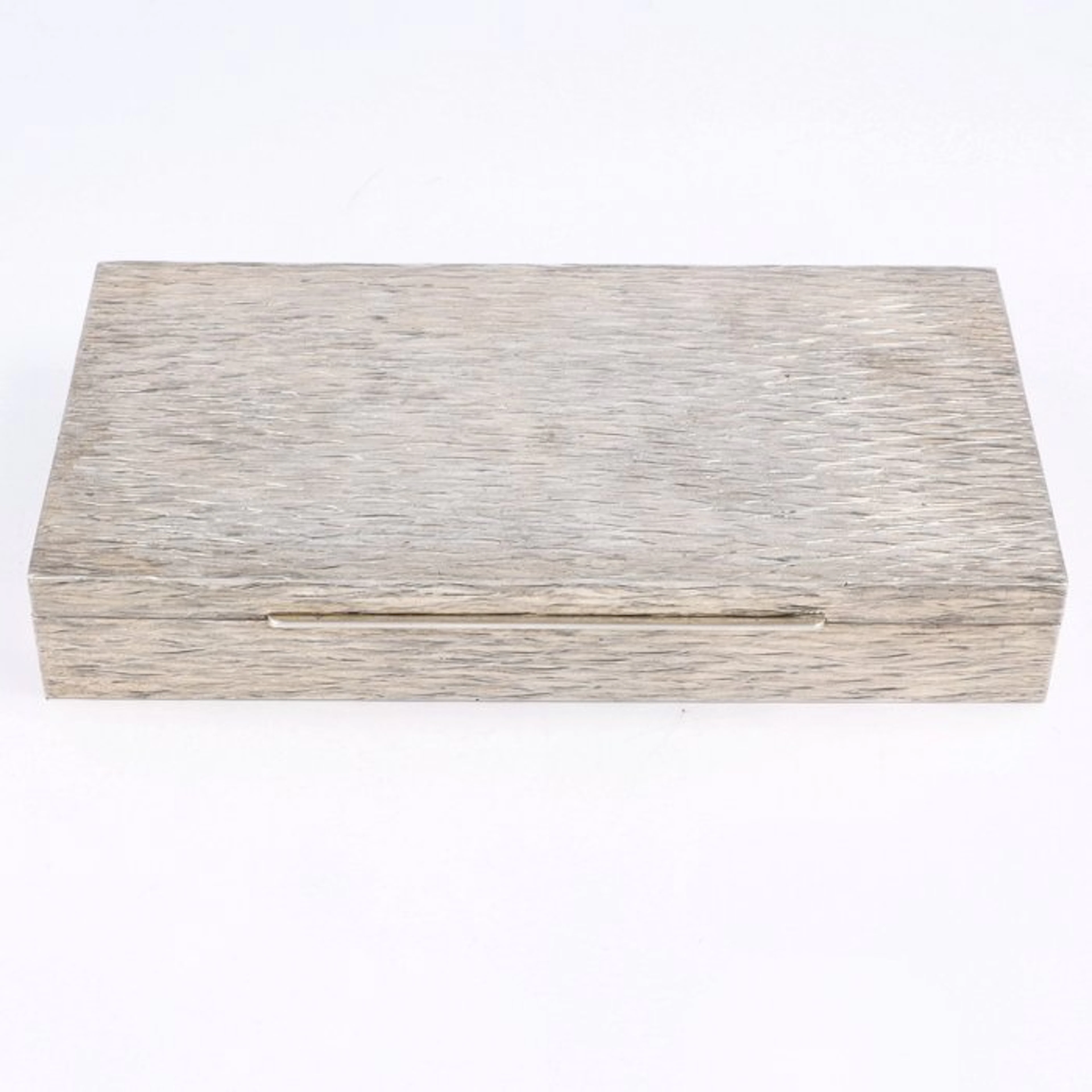 Emil Brenk - ''Bark Motif'' - Cigar case - .925 silver