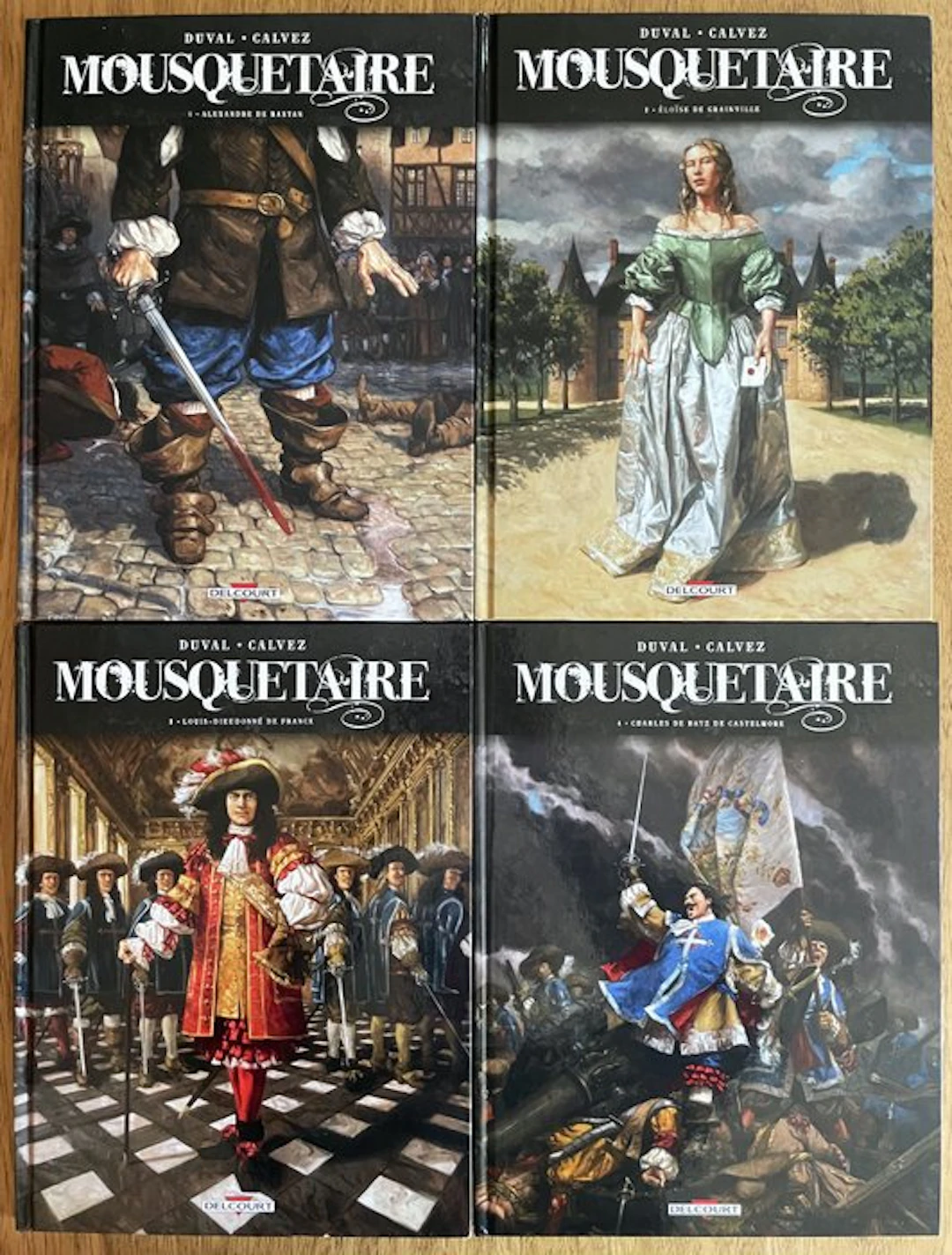 Mousquetaire T1 à T4 - Série complète - 4x C - 4 Album...