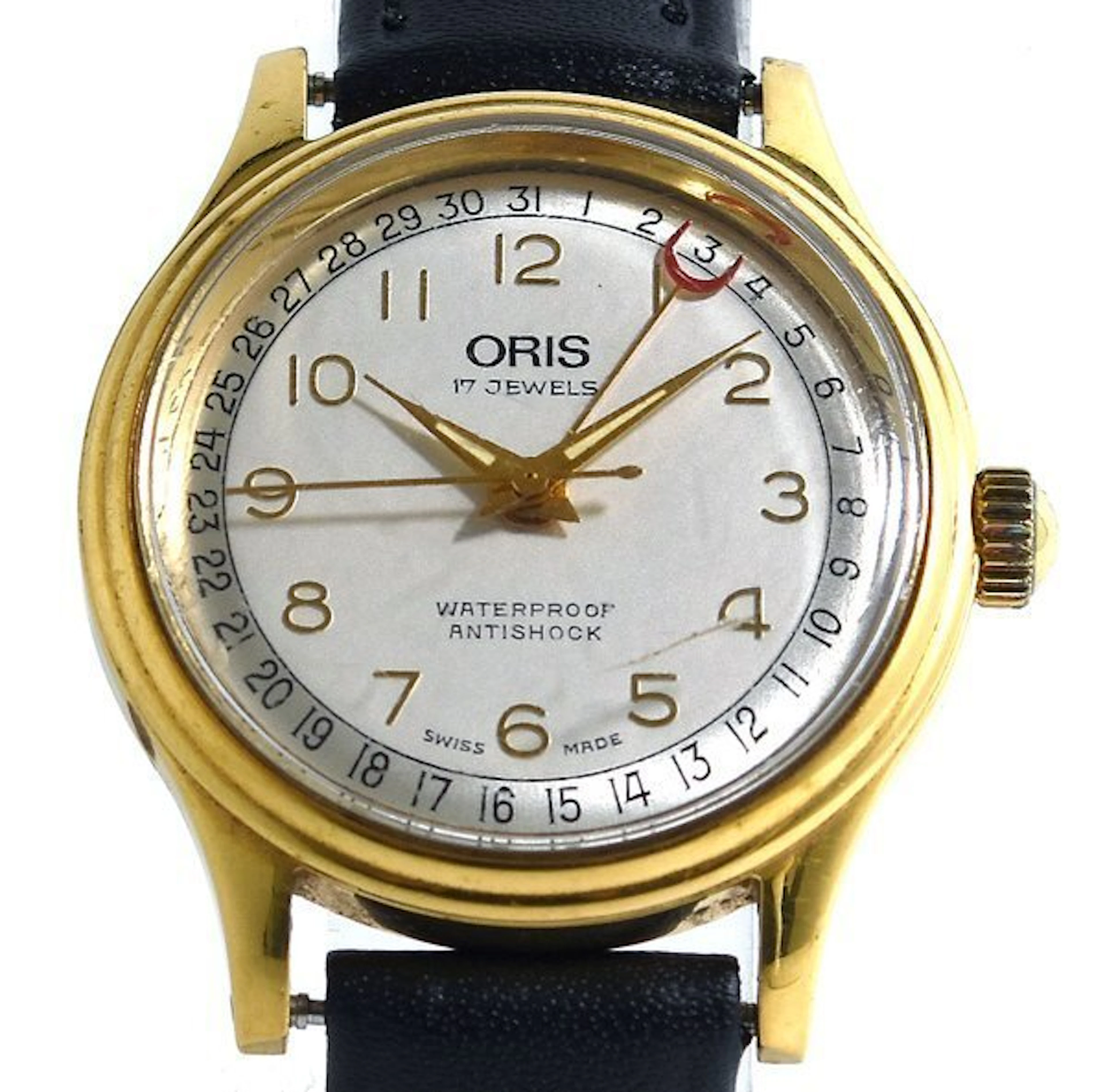 Oris - ORIS Pointer Date Gold-Plated - No reserve price...