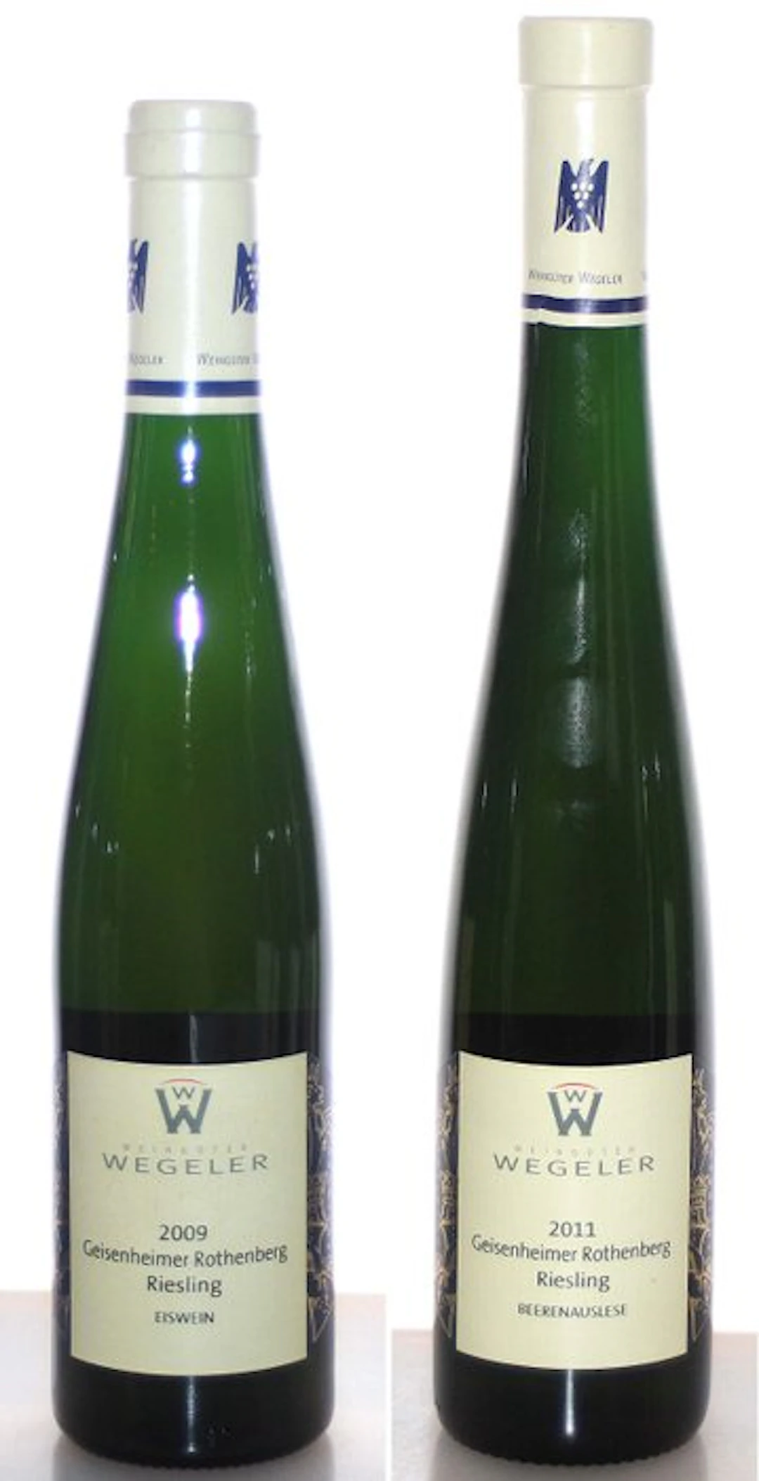 2009 + 2011 Riesling Eiswein + Riesling Beerenauslese...