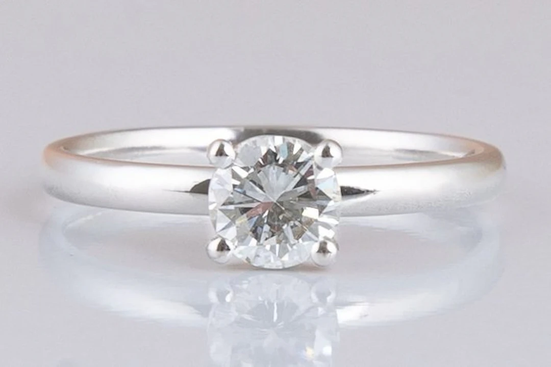 No reserve price - Ring - 14 kt