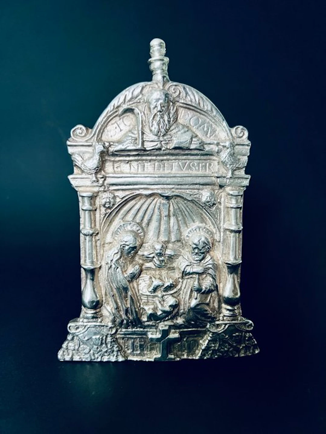 Saint Dominic of the Calzada - Silver - 1750-1800 - Kiss of Peace
