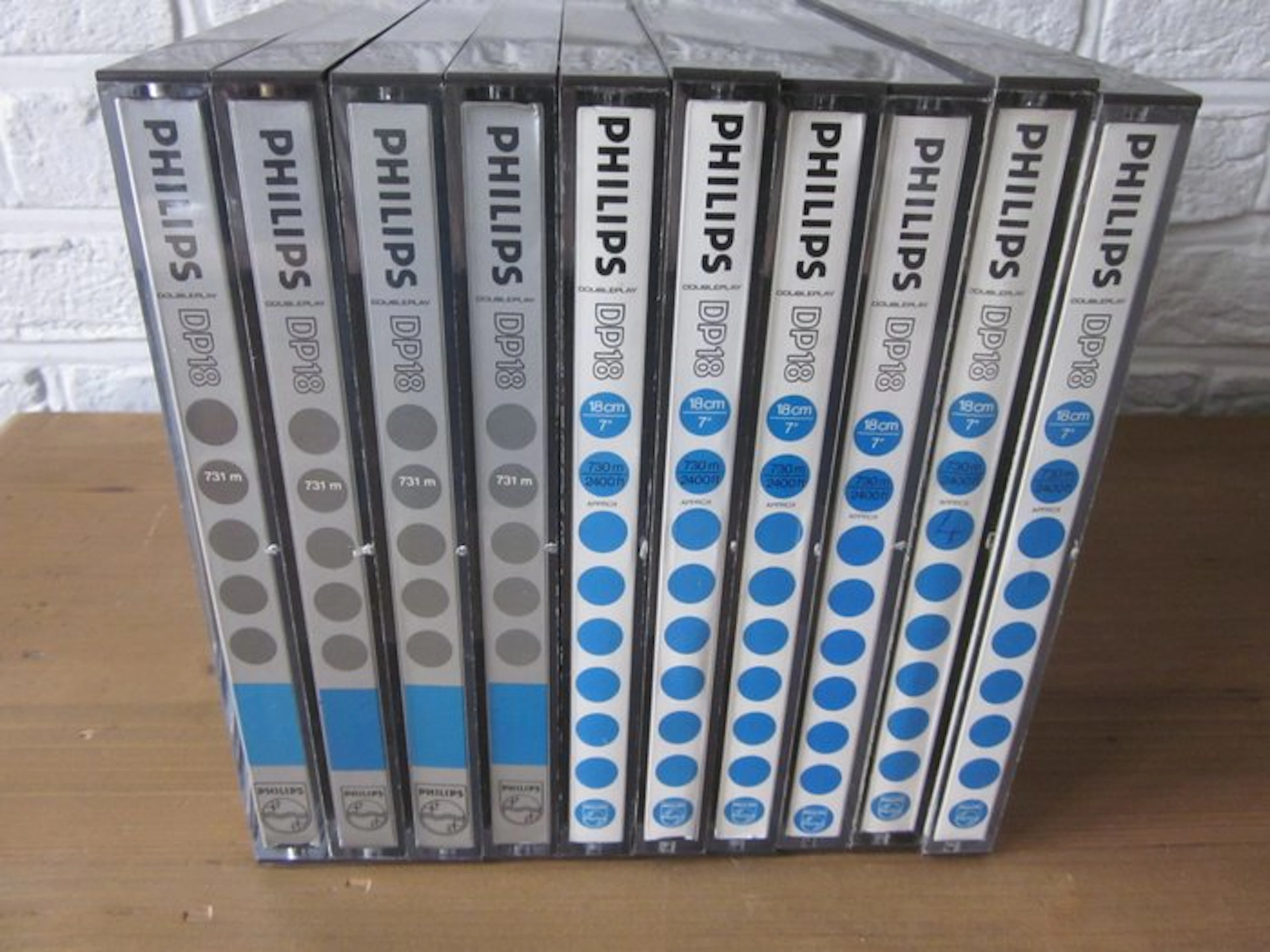 Philips - DP18 / 7-inch Reel Audio Tape Bundle Reel to...