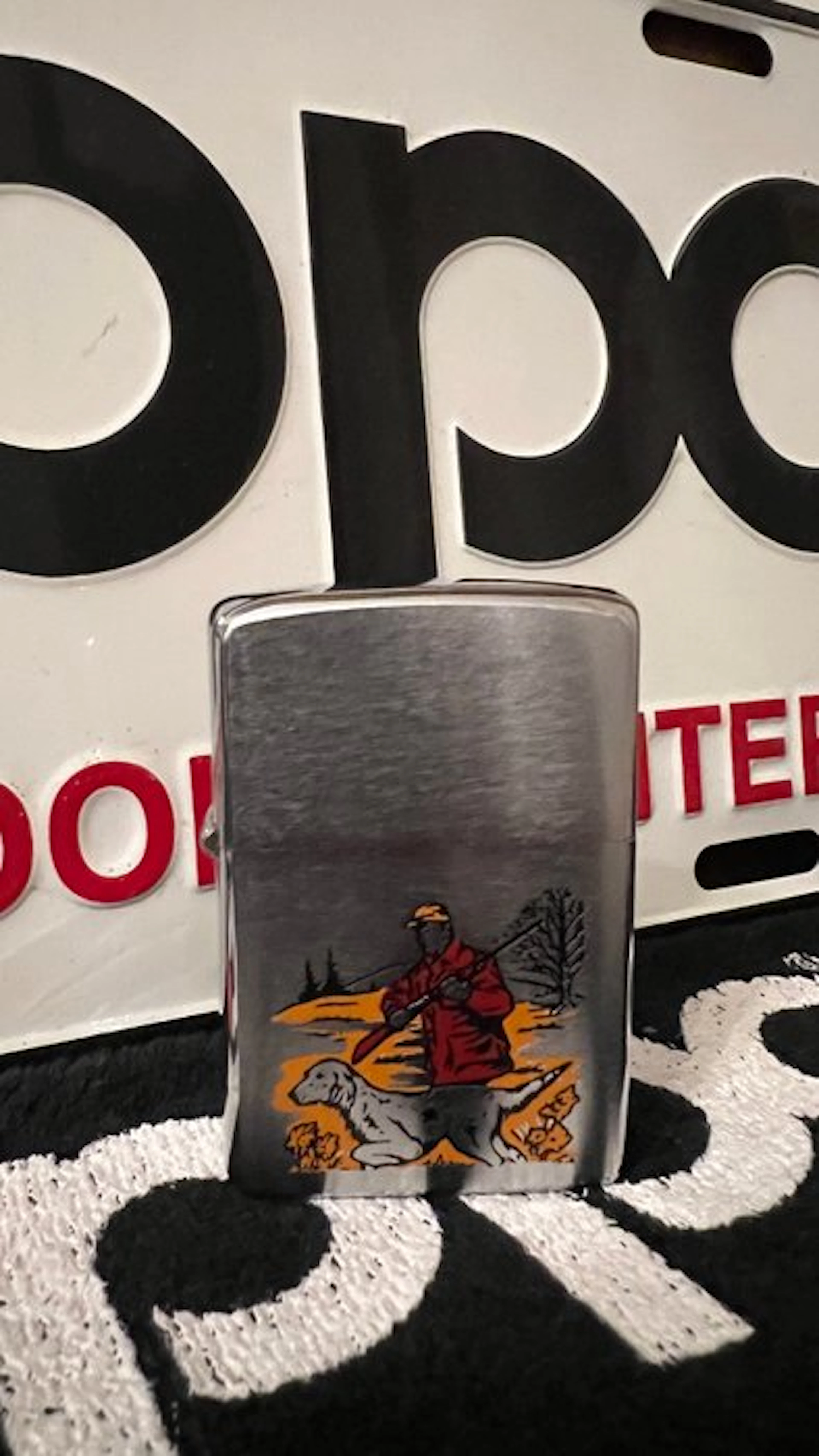 Zippo - Lighter - Steel (stainless), Brass