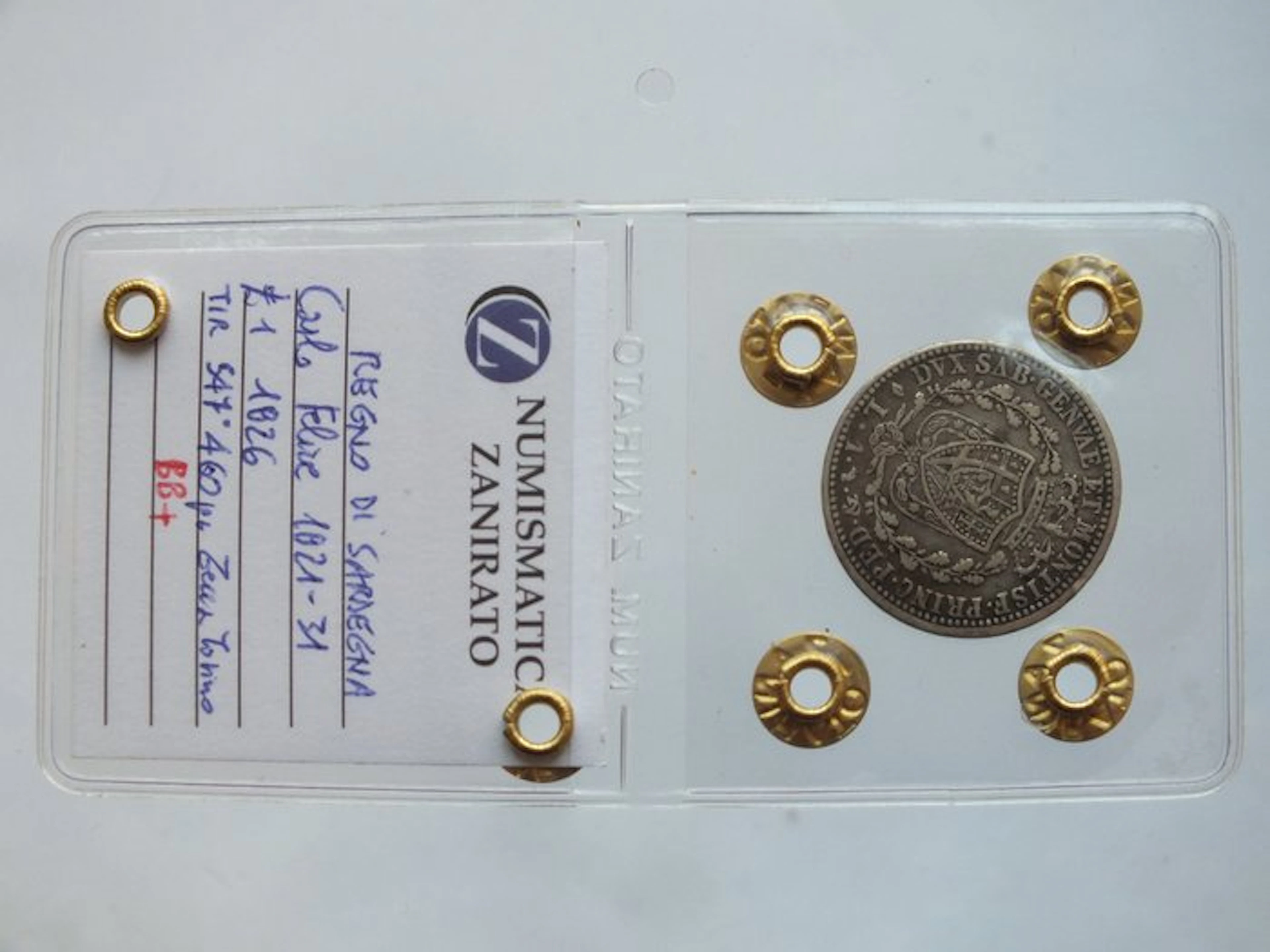 Italy, Savoy Carlo Felice. 1 Lira 1826 Torino (No reserve price)