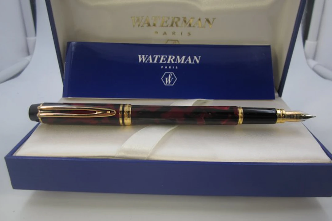 Splendida Waterman Le Man 200 "Red Caviar" - Francia anni...