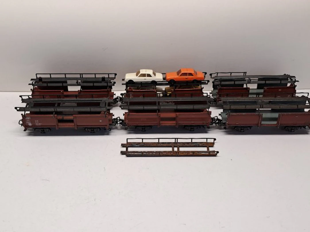 Märklin H0 - 4612/4613 - Model train freight carriage (6)...