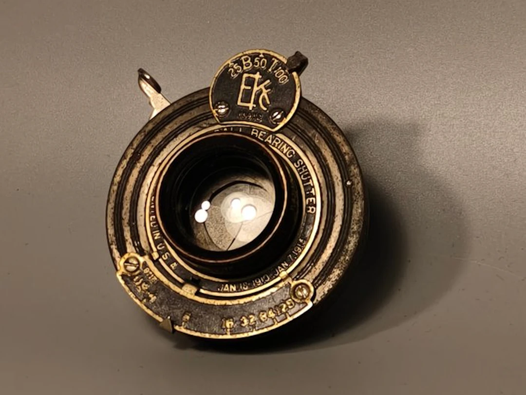 Kodak Obiettivo fotografico vintage con otturatore...