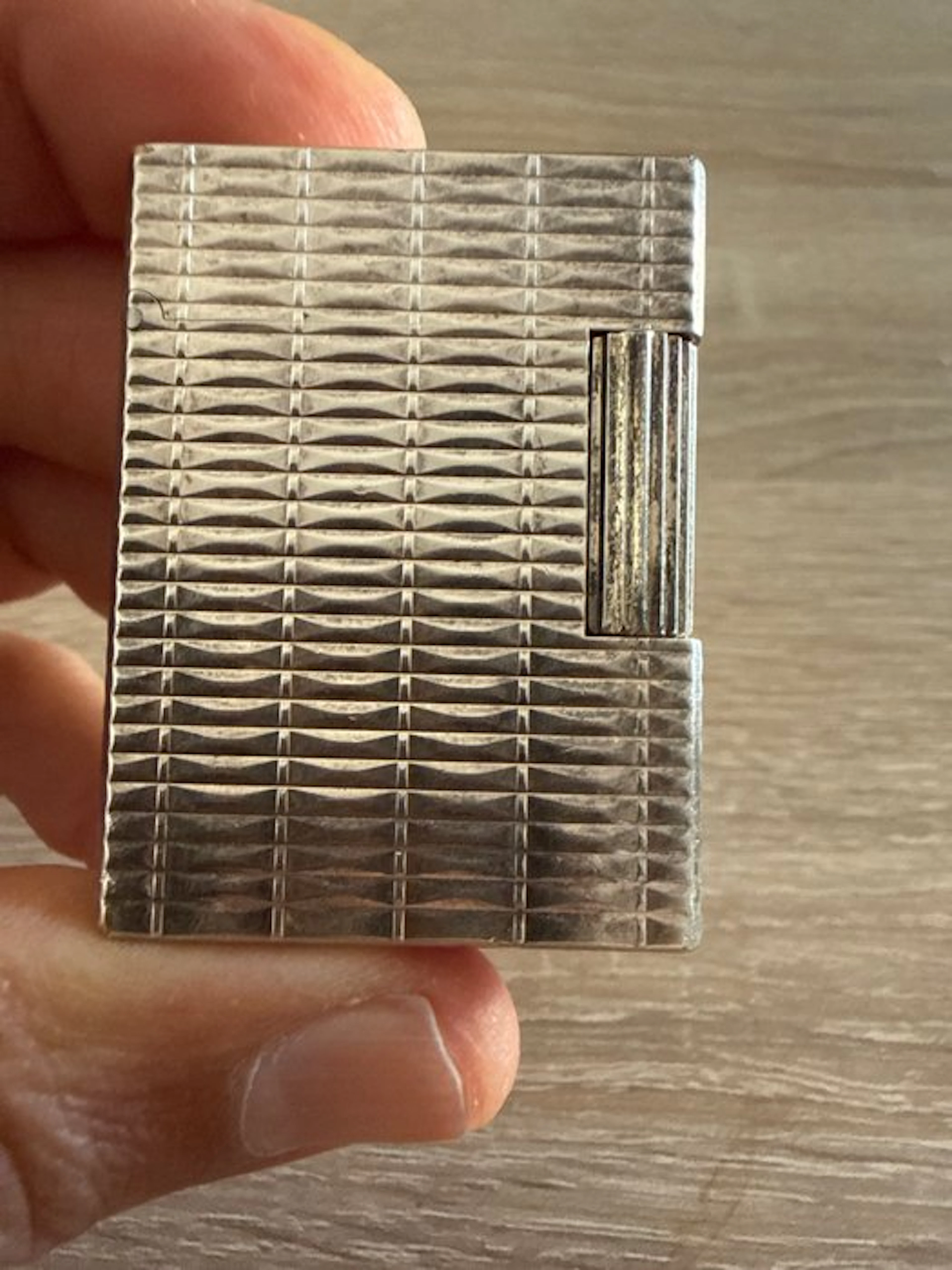 S.T. Dupont - Pocket lighter - Silver plated