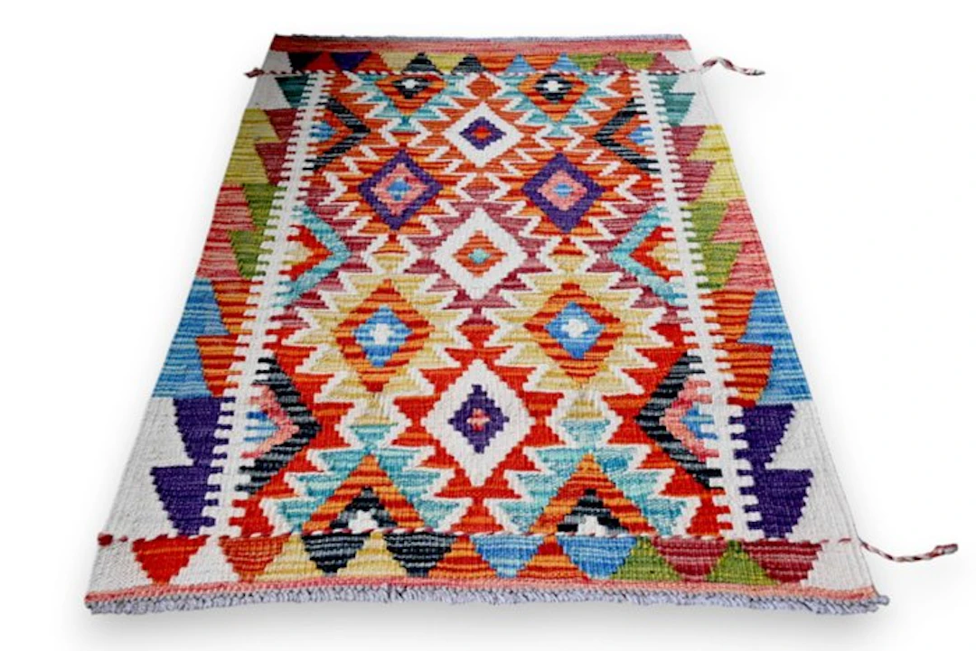 No reserve! Colorful kilim - Rug - 85 cm - 65 cm - unused & handmade