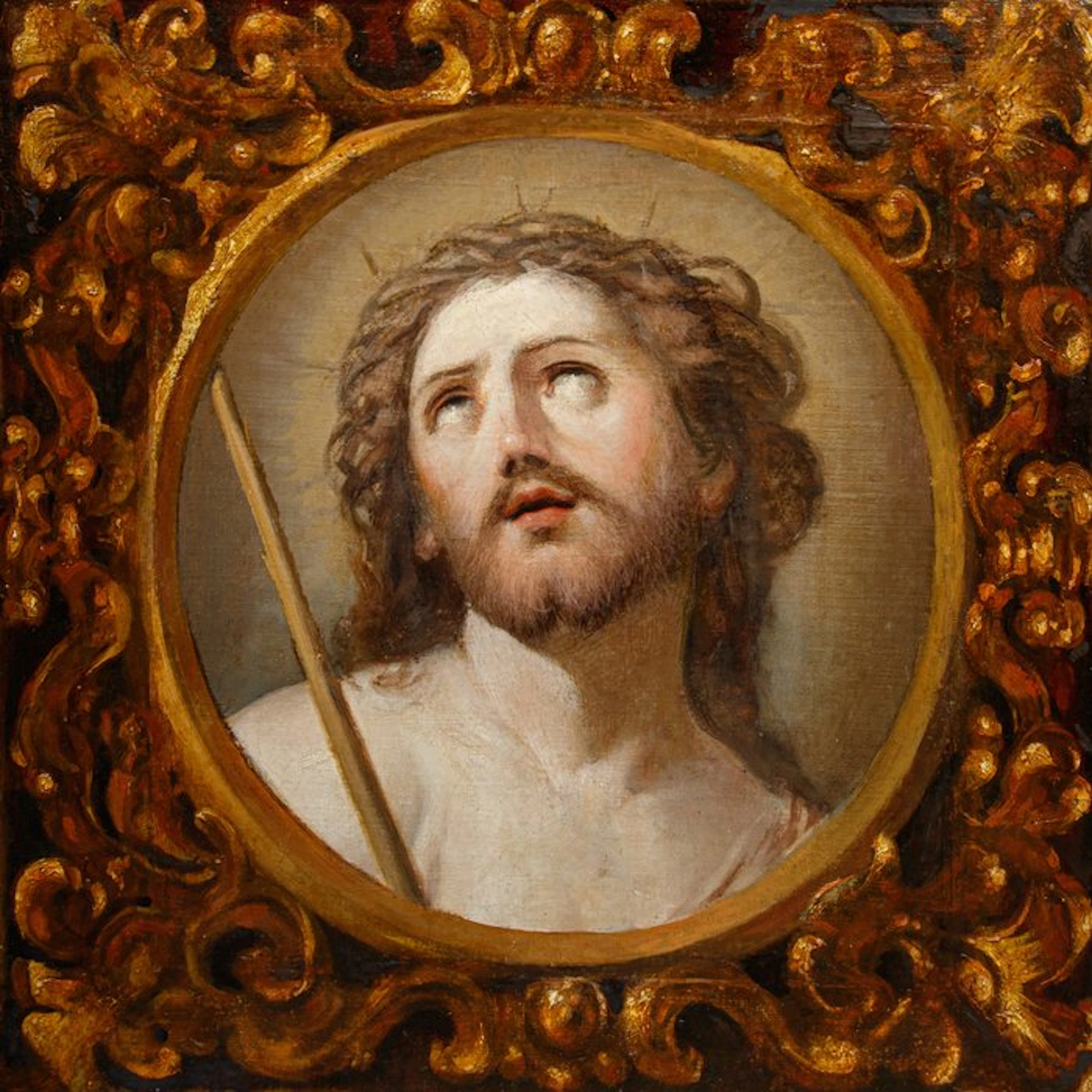 Scuola emiliana (XVII) - Cristo incoronato di spine