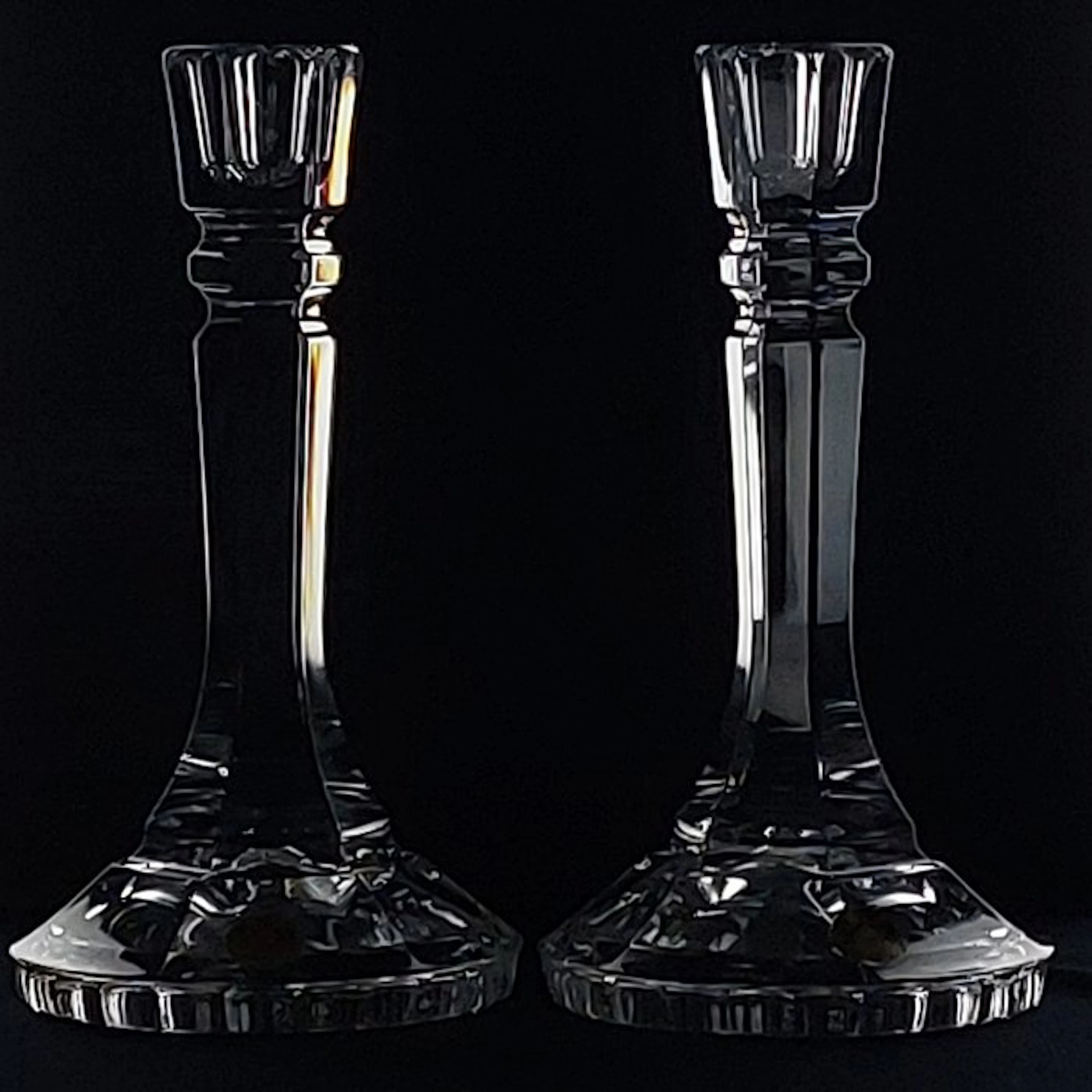 RCR Royal Crystal Rock - Candleholder (2) - Crystal - Cristalleria Italia