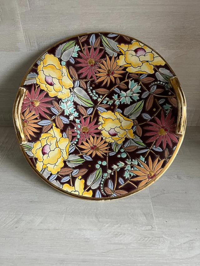Keramis Boch - Raymond Chevallier - Dish - Earthenware - Nagako Decor Plate