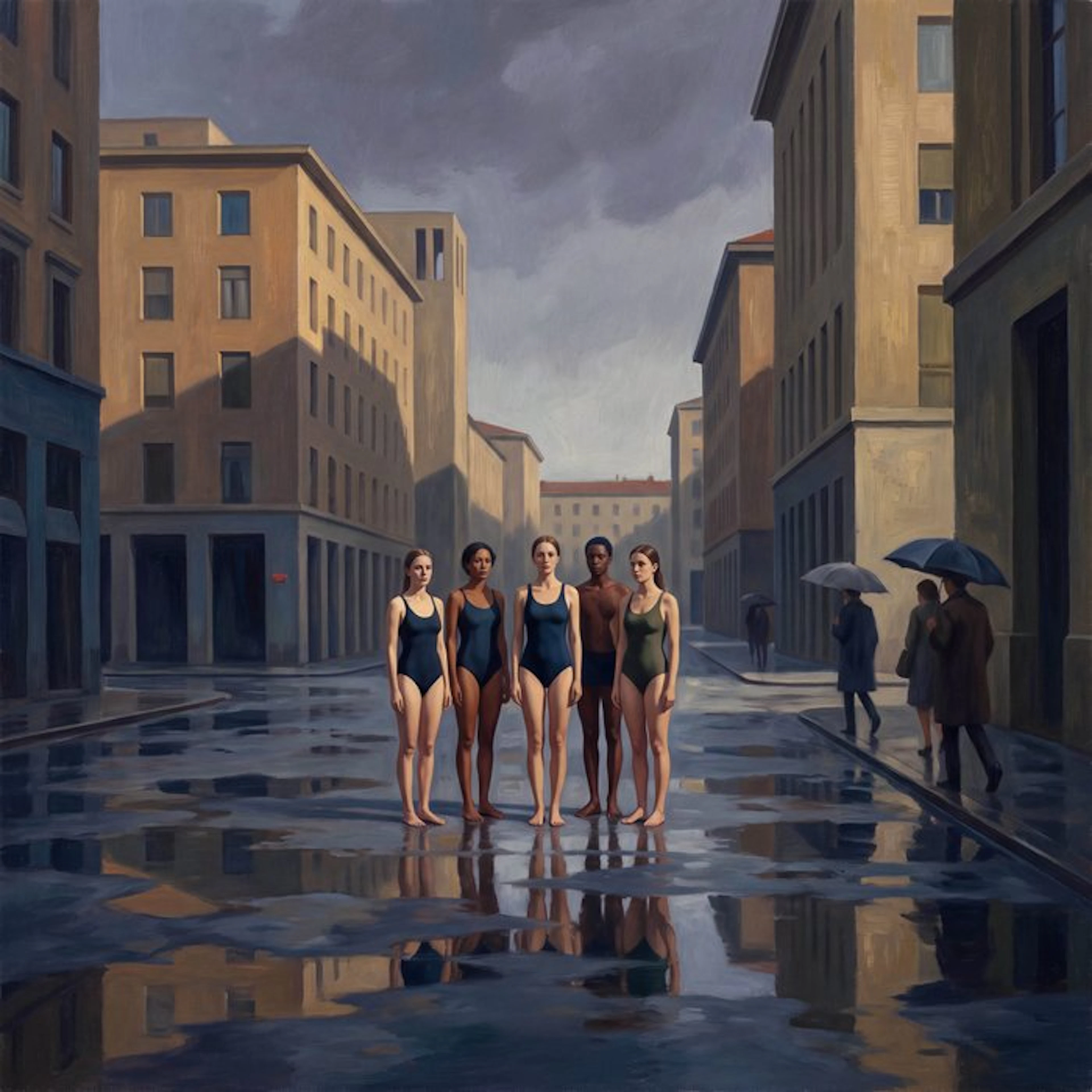 Le Yack - The Rain People - Hand signed