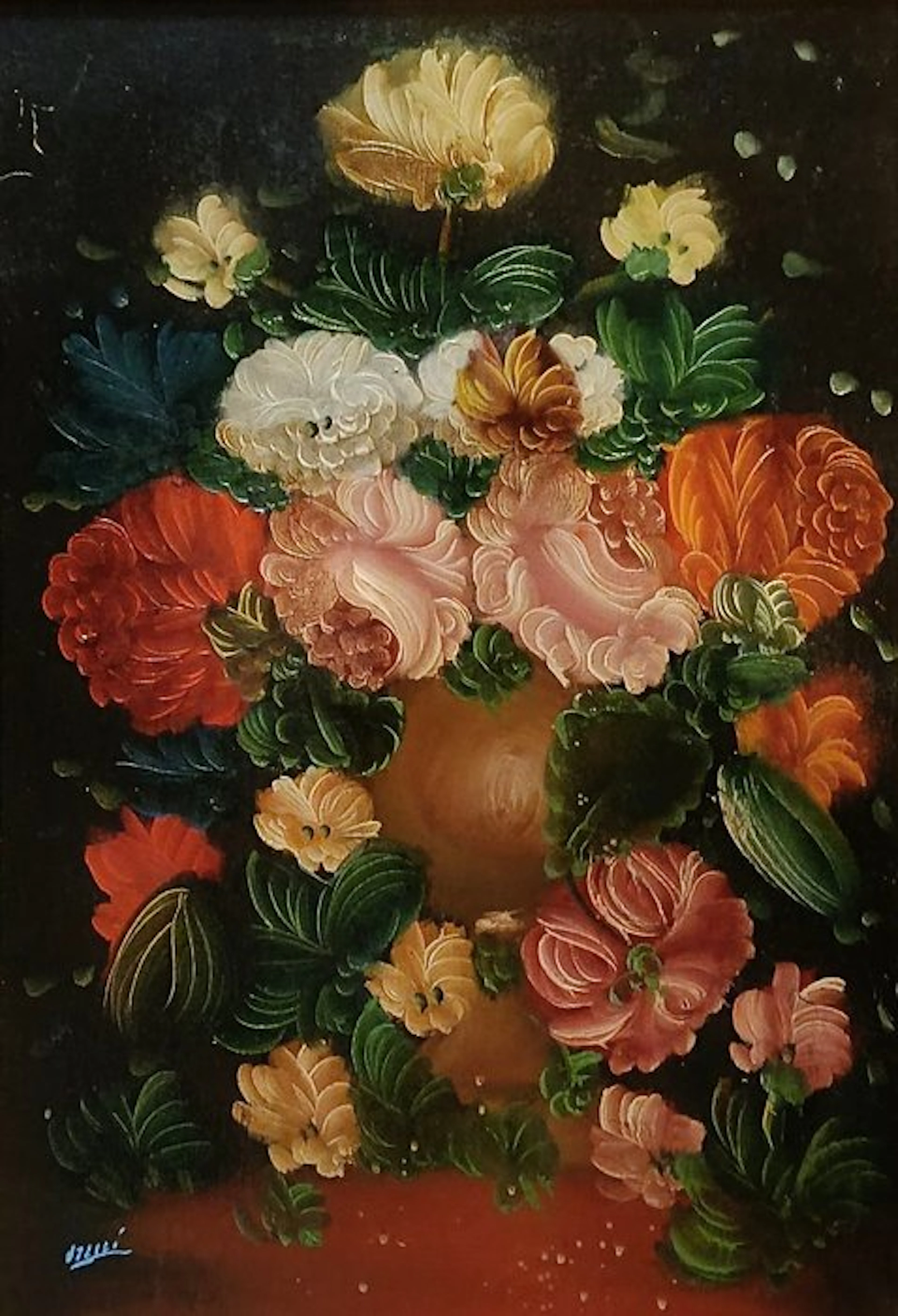 Anna Ozzici (XX) - Composizione di Fiori