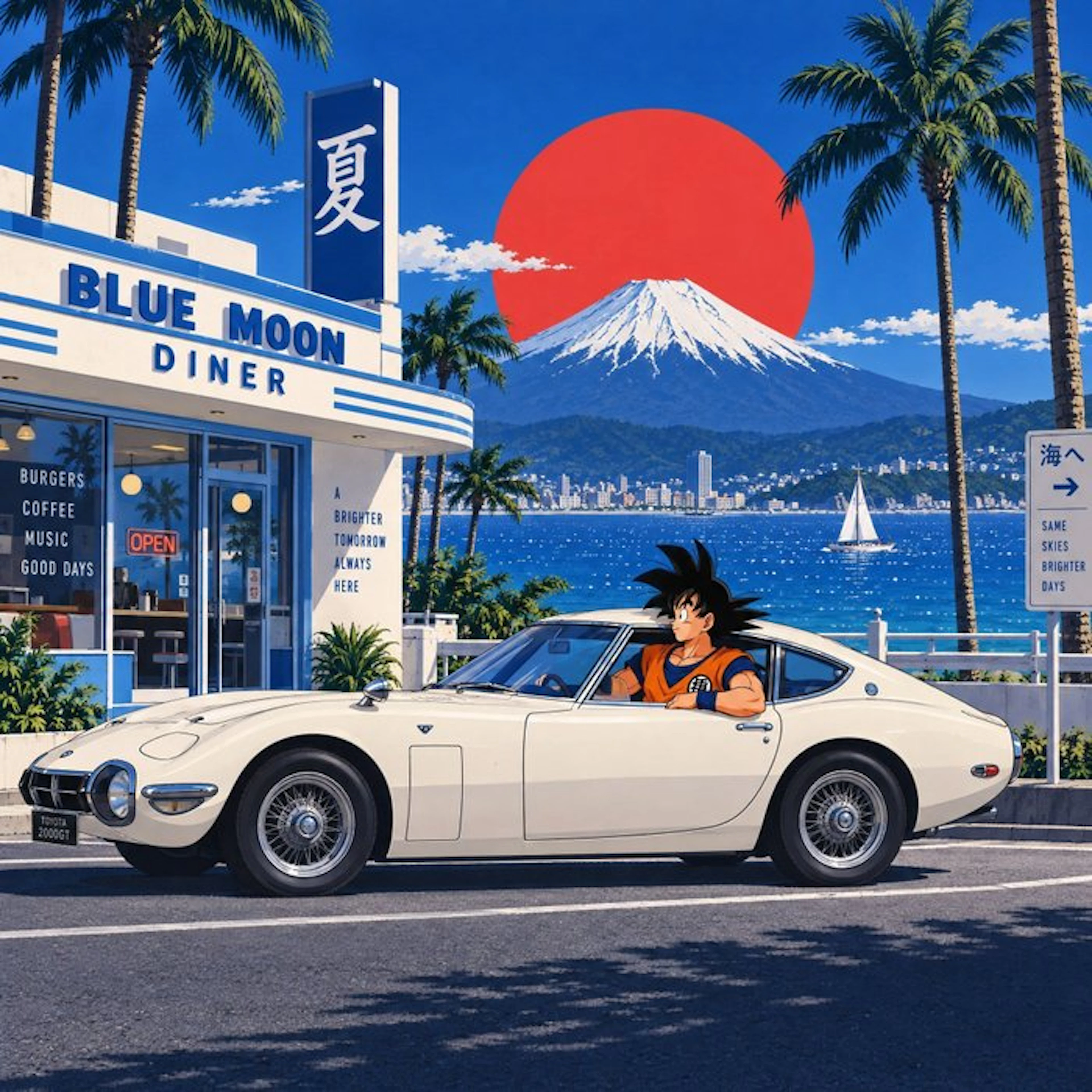 MEDSAN - Son Goku Summer Drive (孫悟空の夏のドライブ) - UNIQUE WORK
