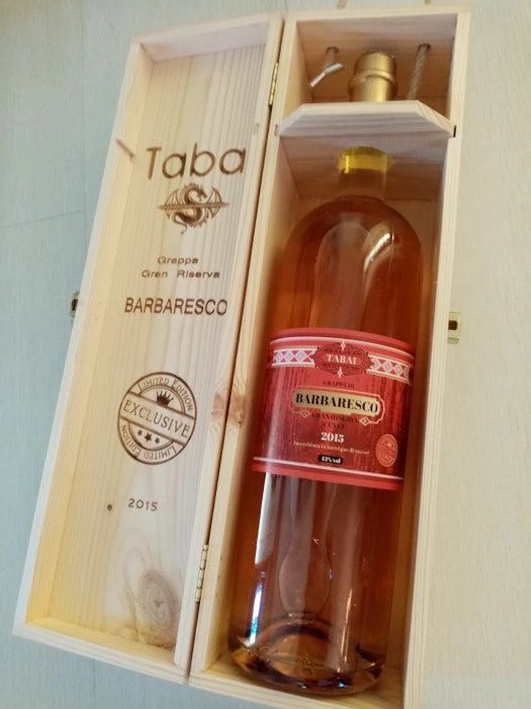 Tabai - Grappa di Barbaresco Gran Riserva Cuvée 2015 - 1.5 Litres