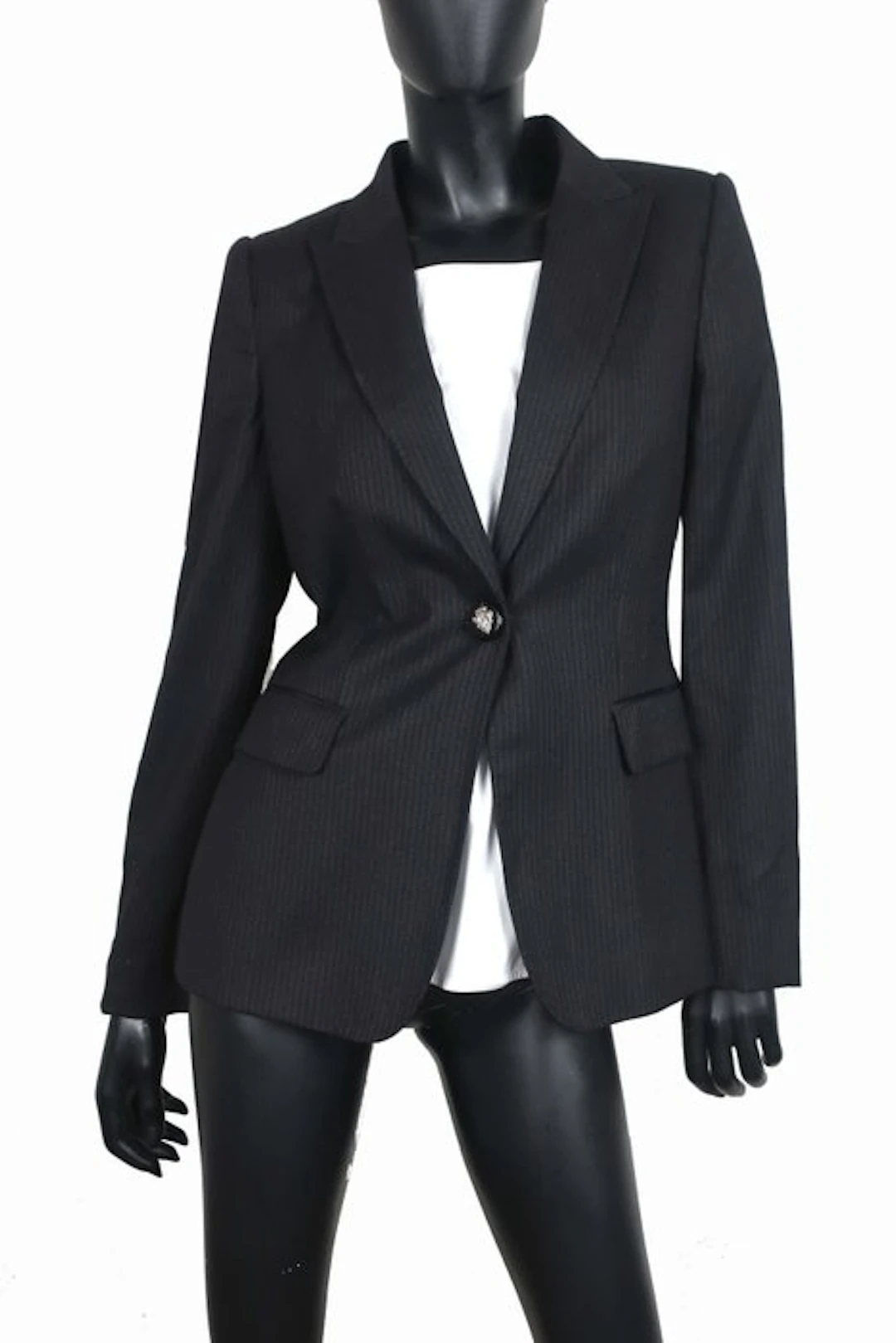 GUCCI - Hysteria Single button - Wool Pinstripe jacket - Blazer