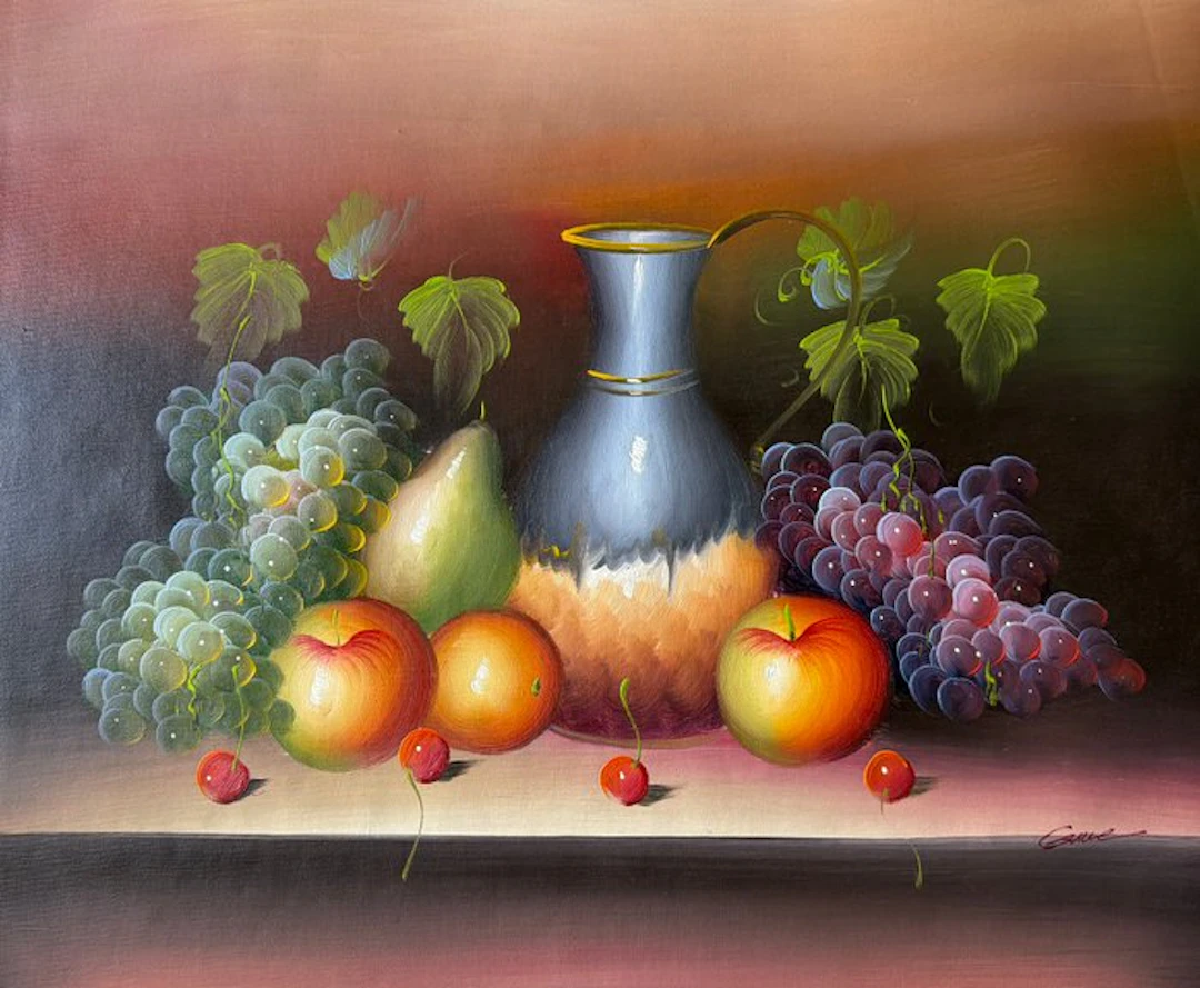 Gine ( XX ) - Nature morte au pichet