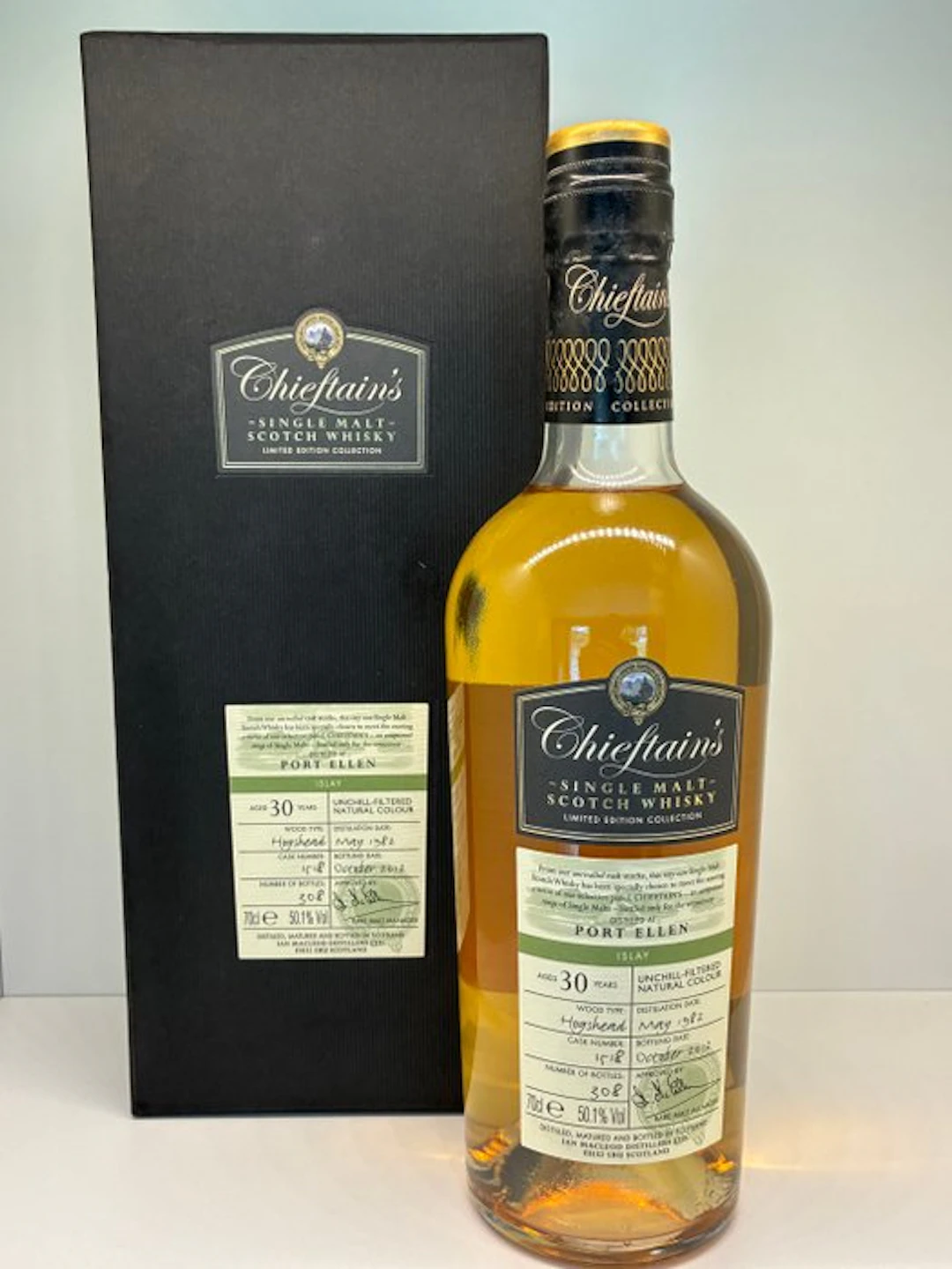 Port Ellen 1982 30 years old Chieftain’s - Cask no