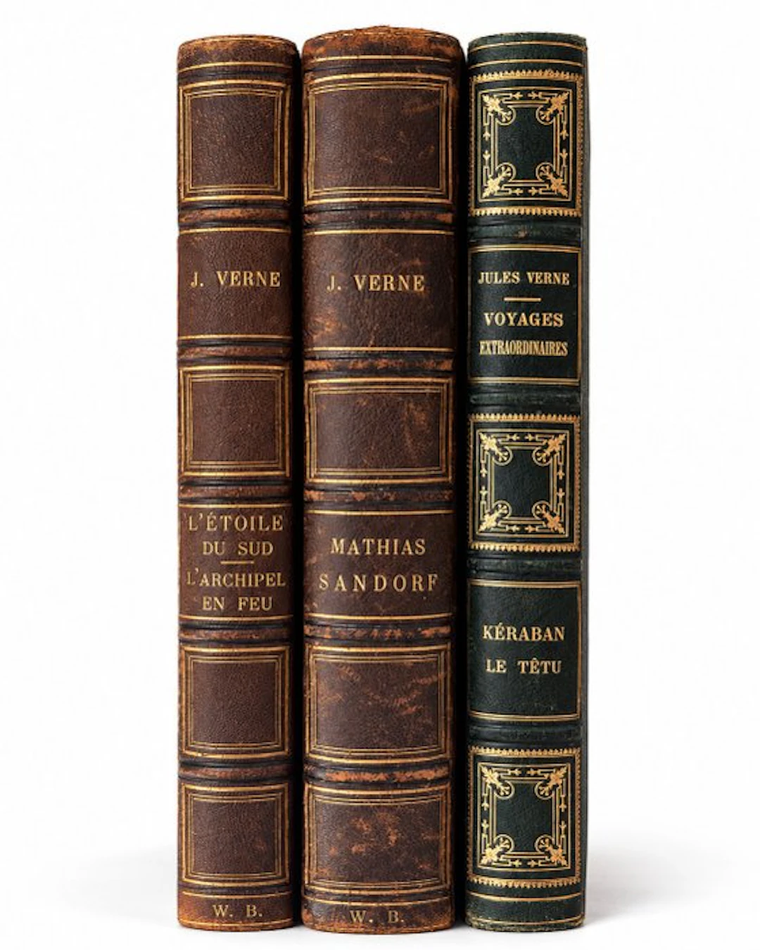 Jules Verne - Mathias Sandorf, Kéraban le Têtu et L'Étoile du Sud - 1884