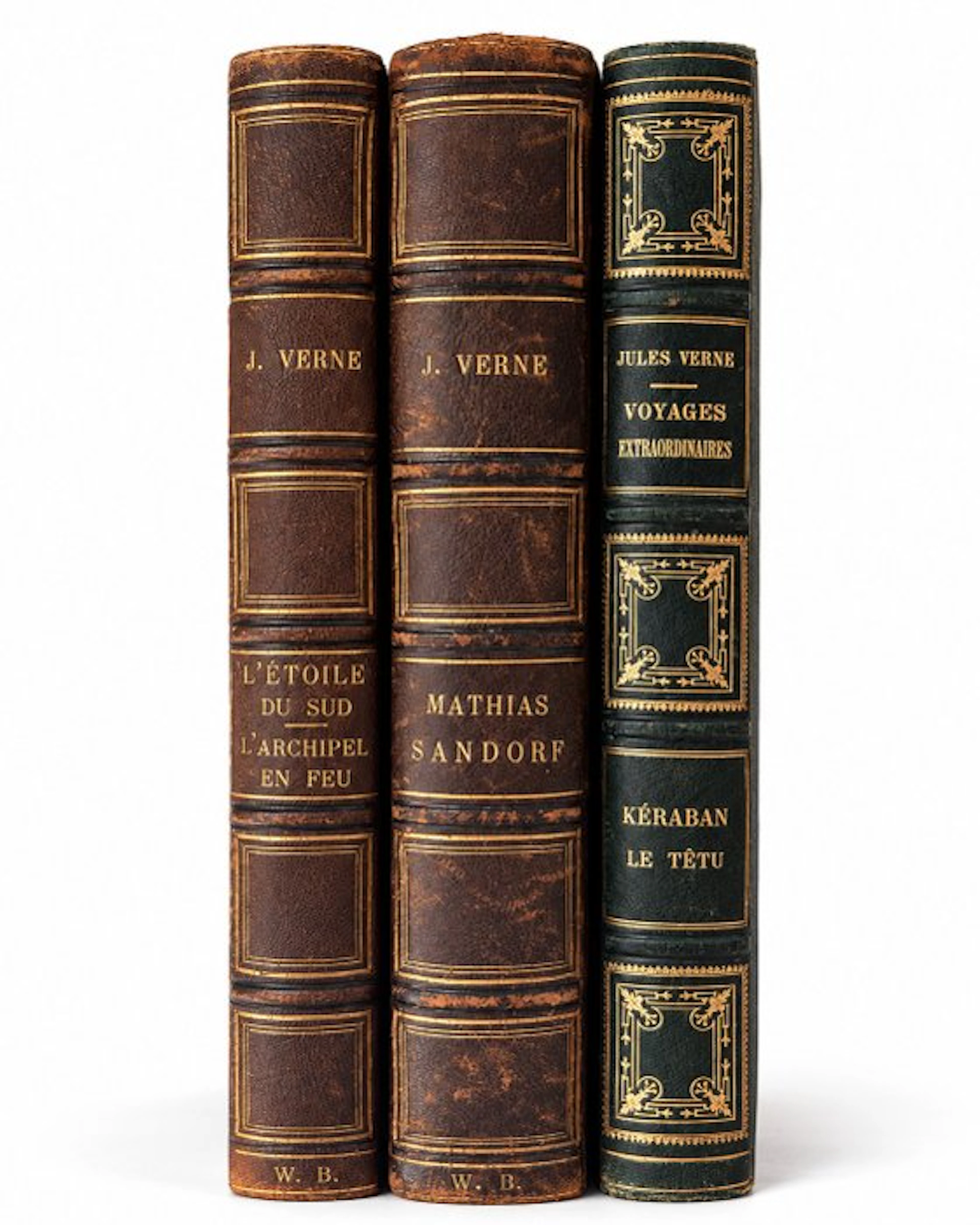 Jules Verne - Mathias Sandorf, Kéraban le Têtu et L'Étoile du Sud - 1884
