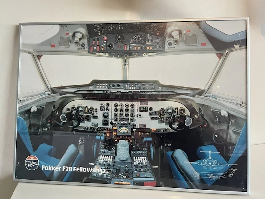 niet bekend - Fokker F28 Fellowship - 1980s