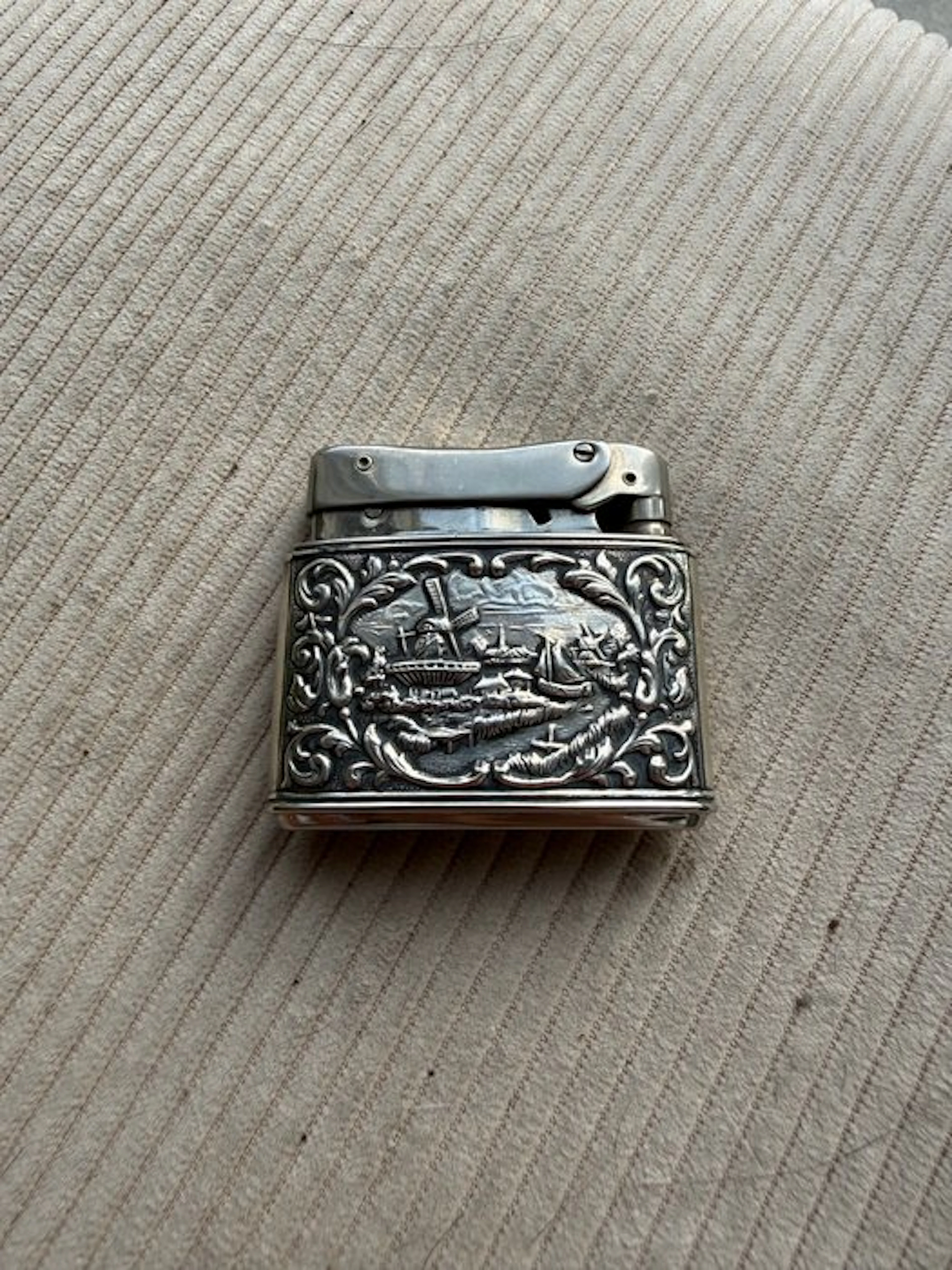 Myflam - Duplex - No reserve price - Lighter - Silverplate
