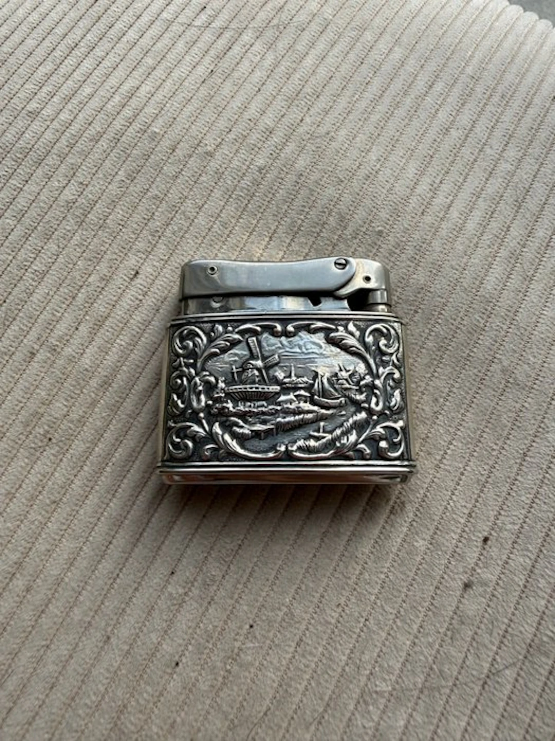 Myflam - Duplex - No reserve price - Lighter - Silverplate