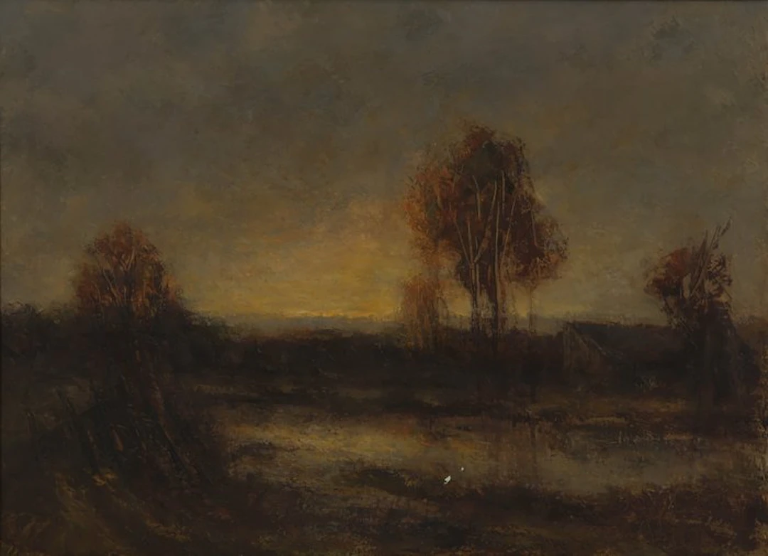 Henk Bies (1928-2006) - Herfstlandschap