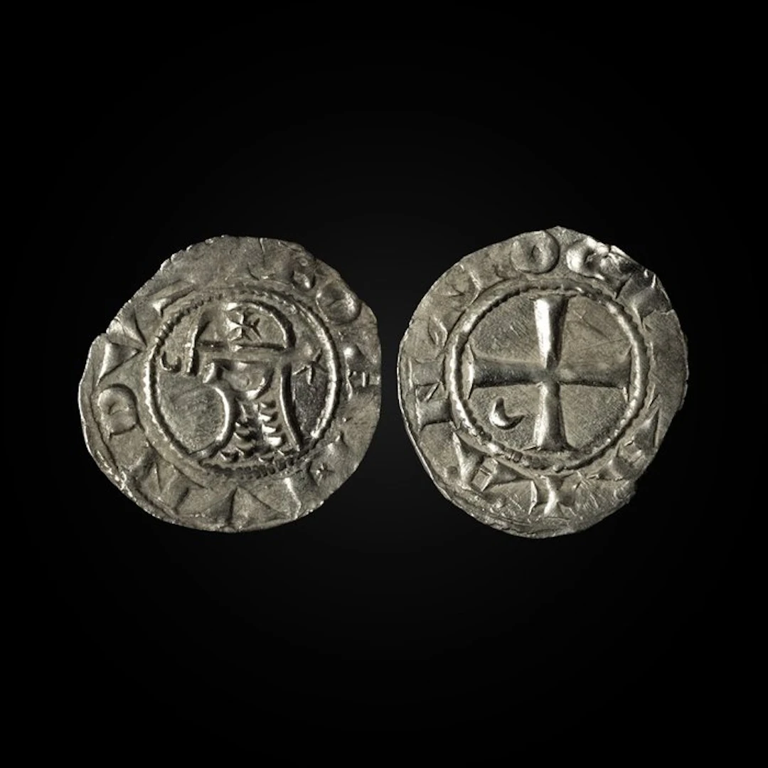 Medieval, Crusaders Era Silver Historical Coin Bohémond III - Antioch