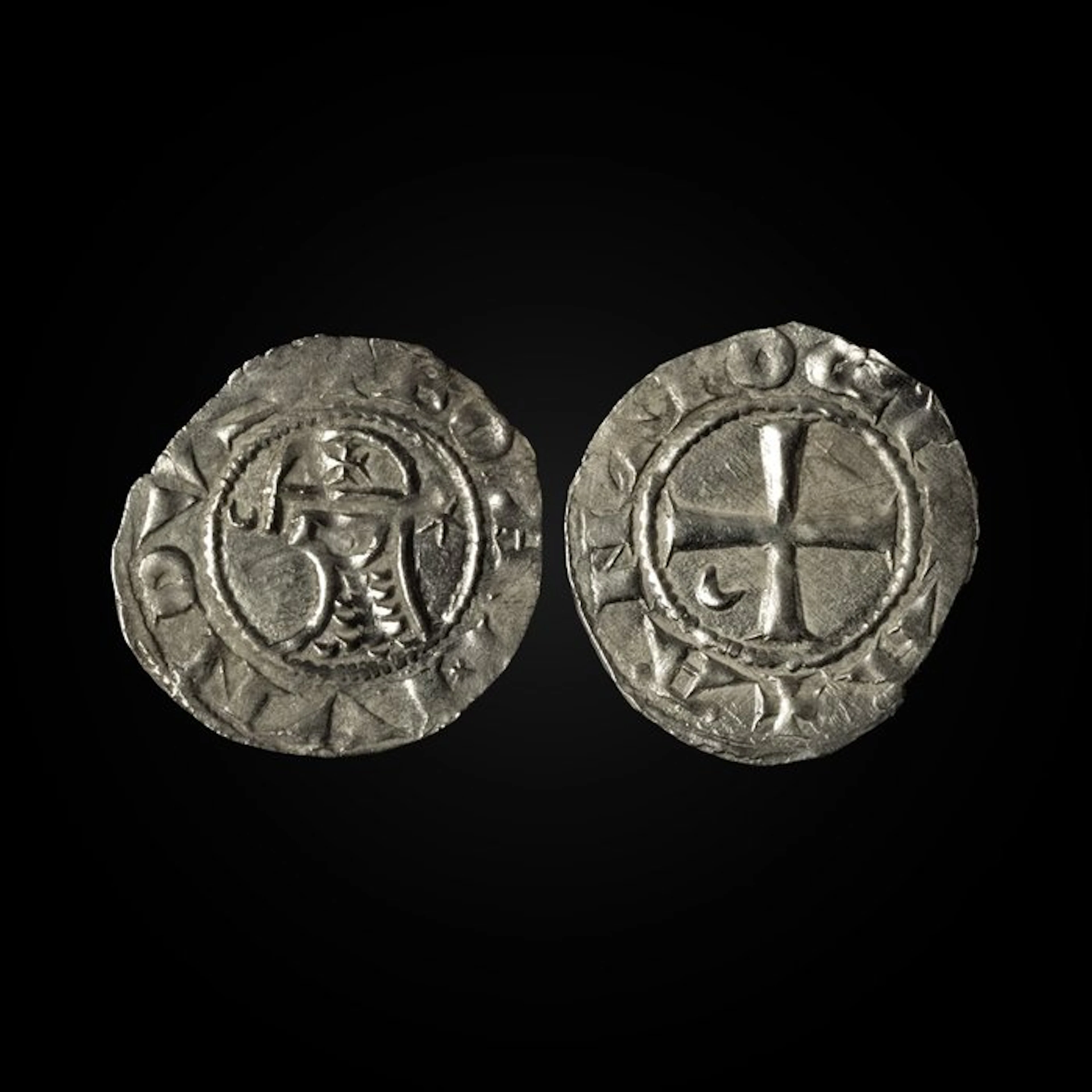 Medieval, Crusaders Era Silver Historical Coin Bohémond III - Antioch