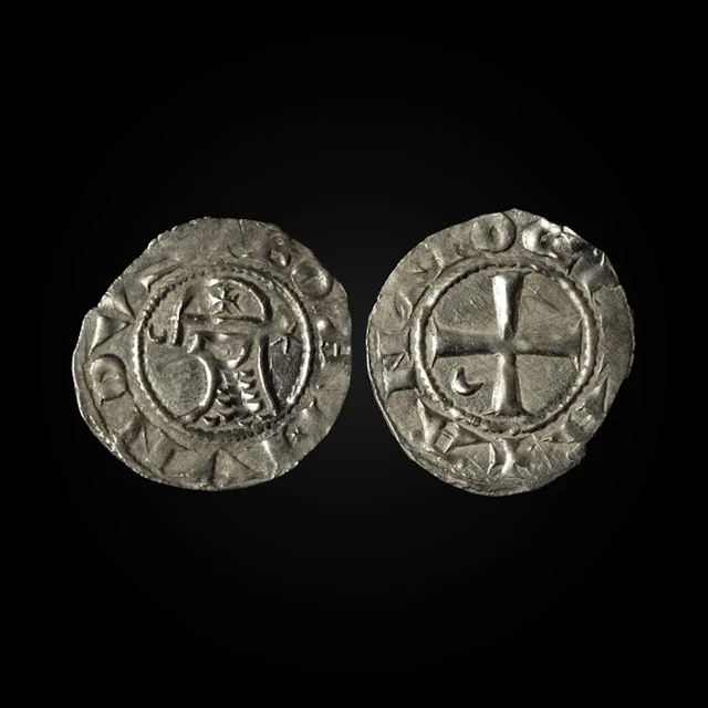 Medieval, Crusaders Era Silver Historical Coin Bohémond III - Antioch
