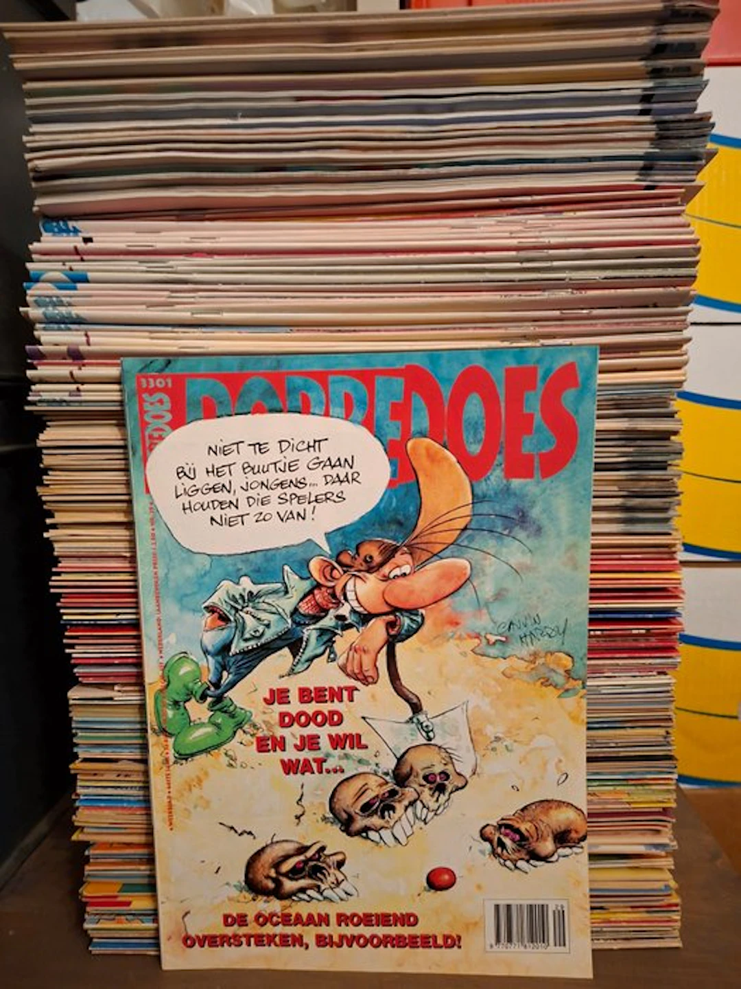 Robbedoes (magazine) - 2592 t/m 3410 - 300 Magazines - First edition