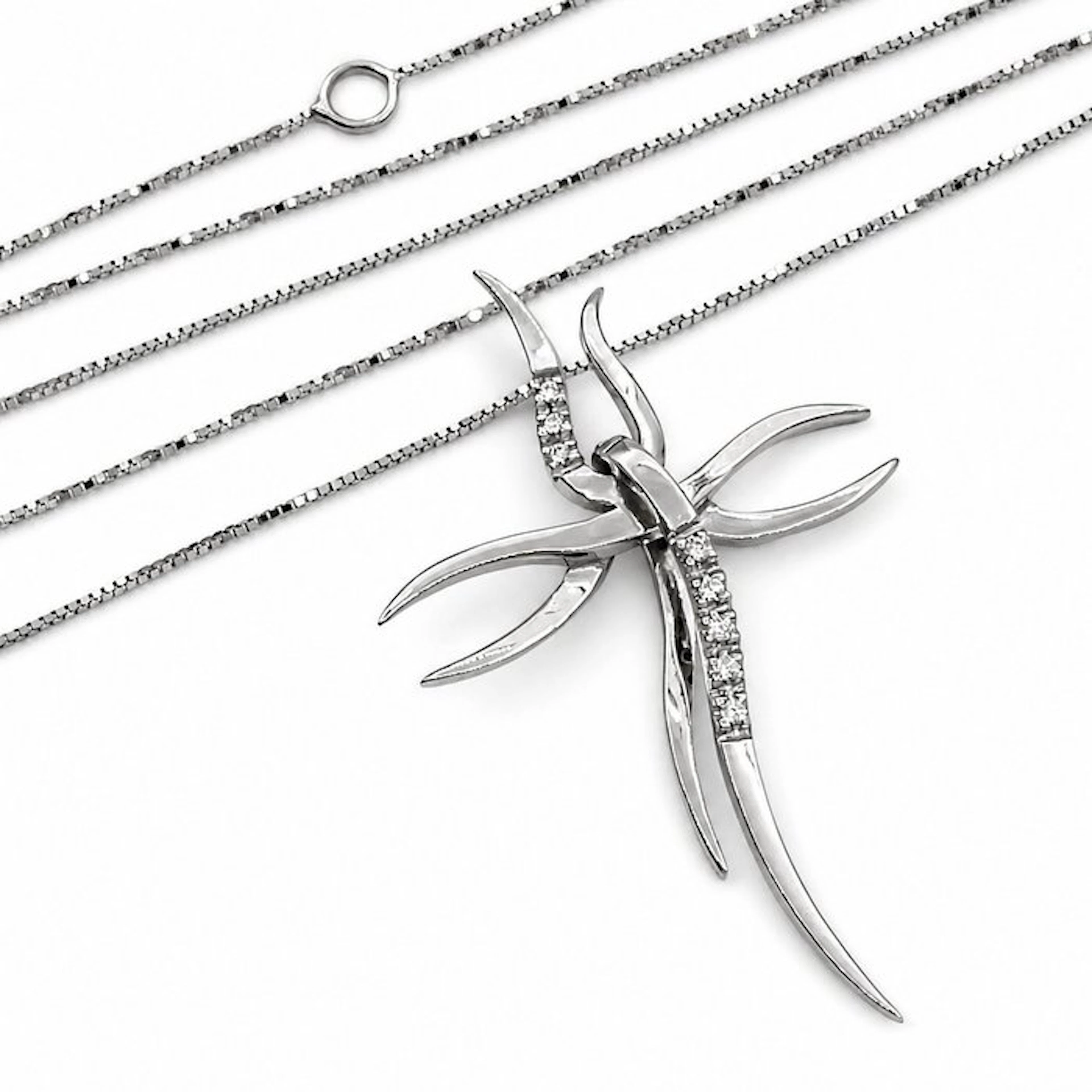 Necklace with pendant - 18 kt