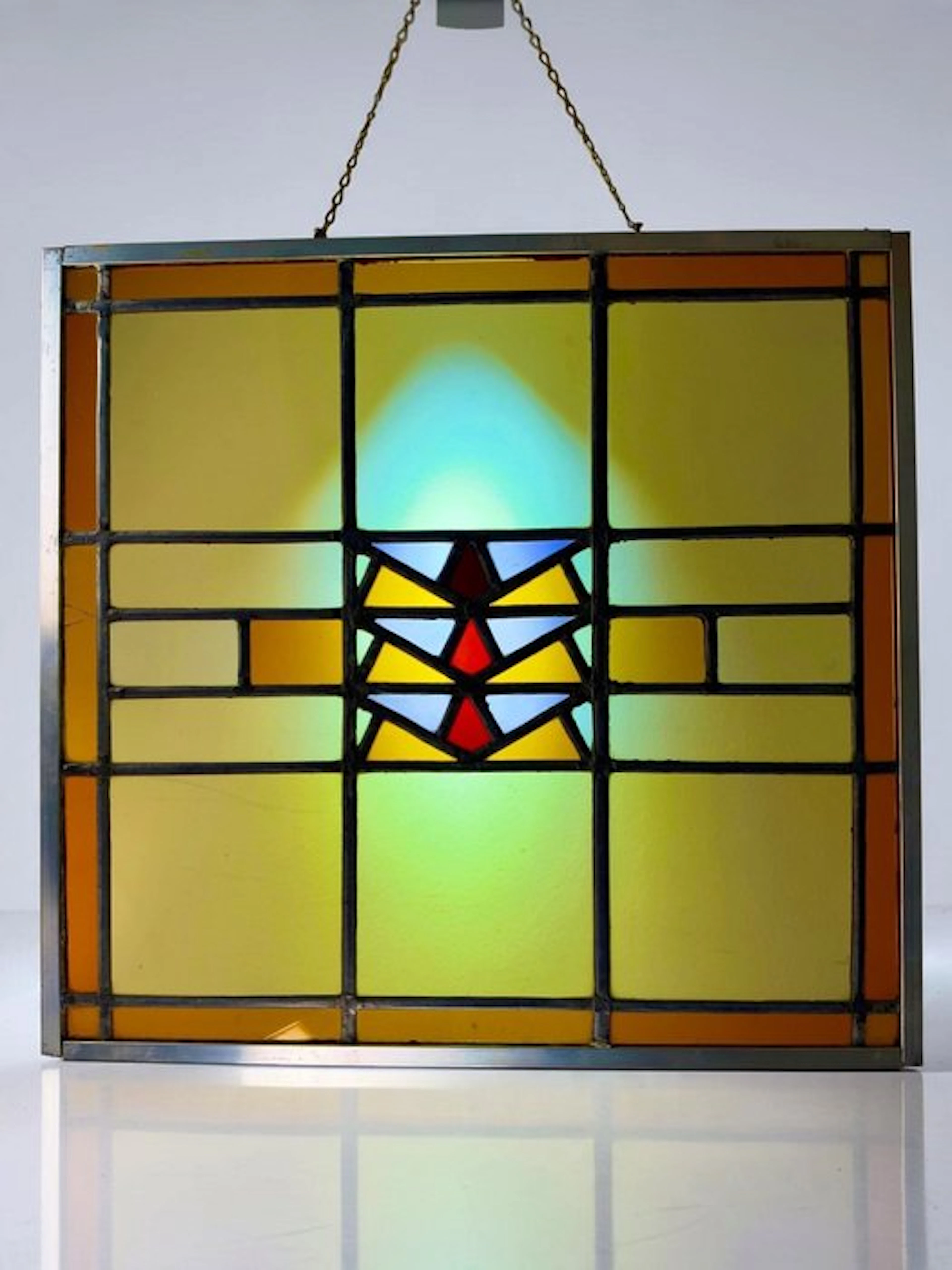 Art Deco Stained glass window - 1920-1930