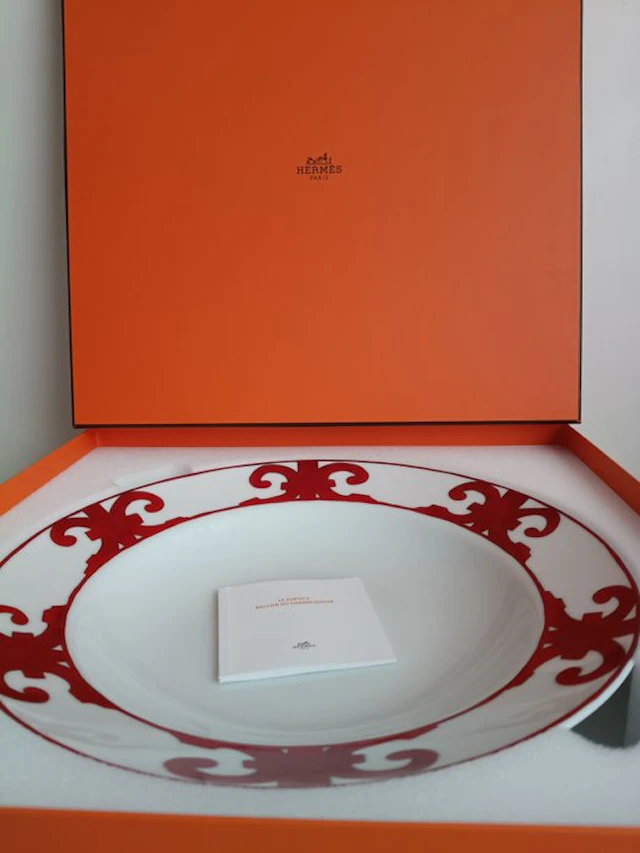 Hermès - Fuente "Balcon du Guadalquivir" - Dish - Porcelain
