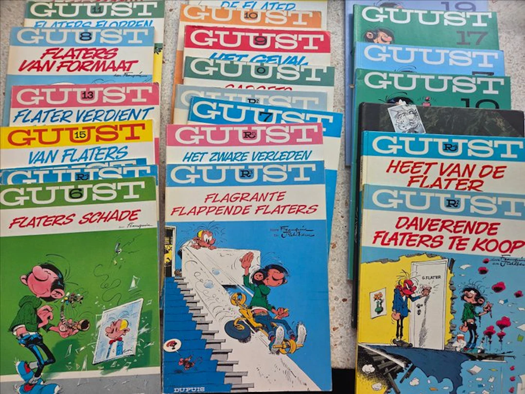Guust Flater - 0 t/m 15 + 8 extra albums - 24 Album...