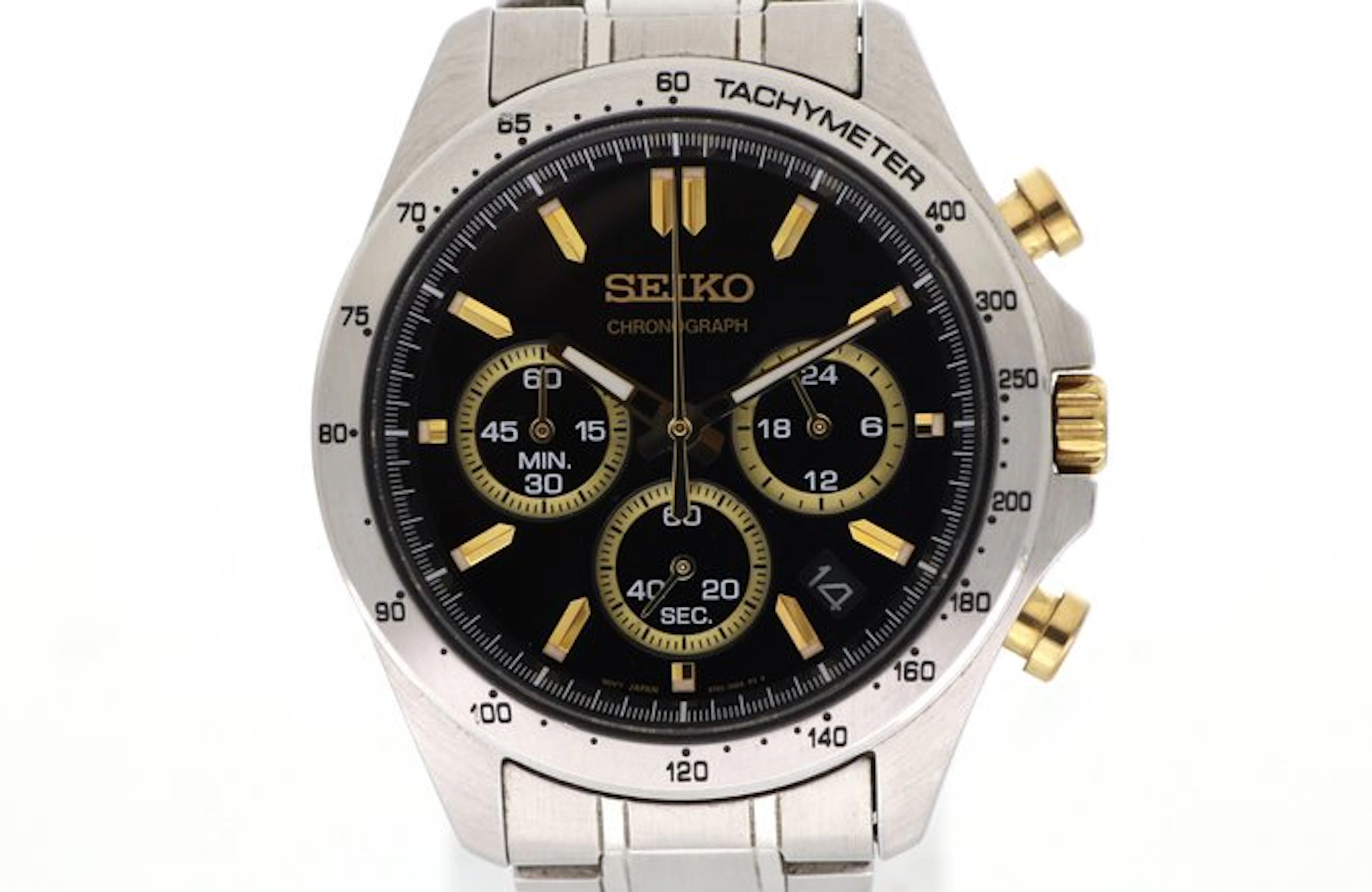Seiko - Seiko Selection Spirit Chronograph "Black/Gold...