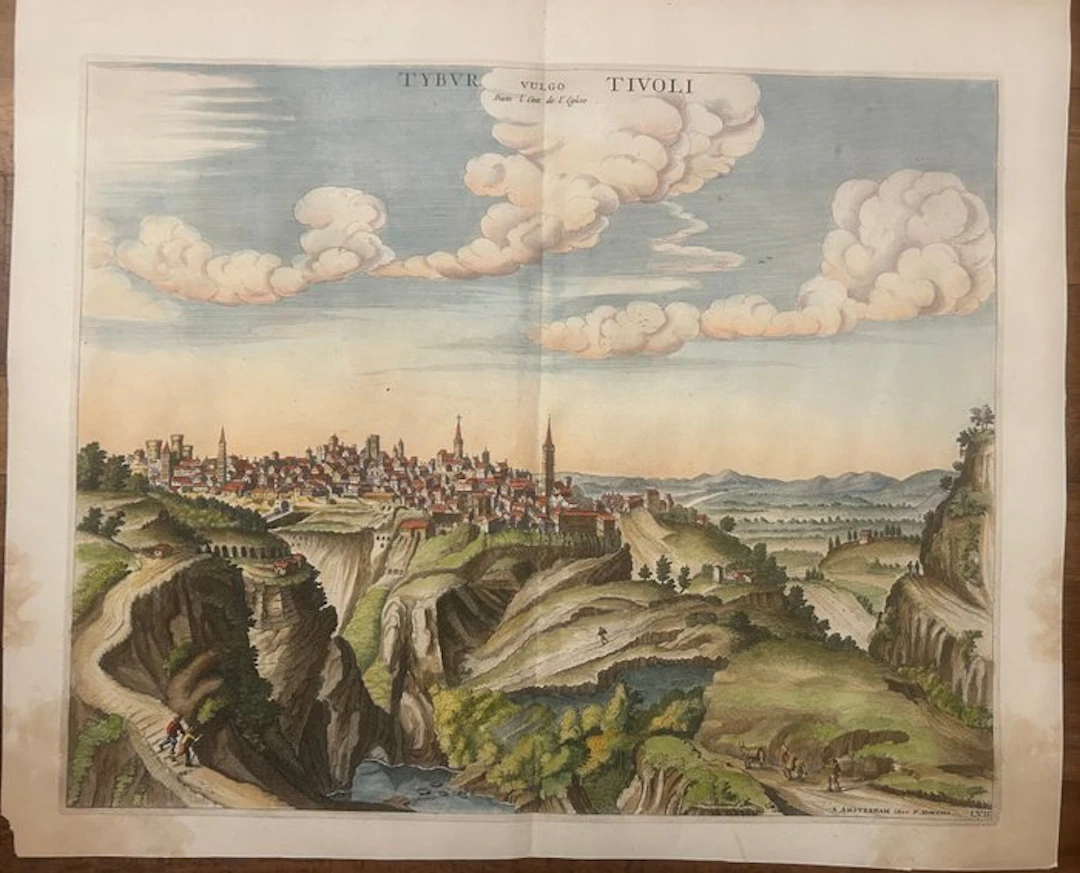 Italy - Lazio; Joab Blaeu (disegnatore e cartografo): (1596 – 1673)