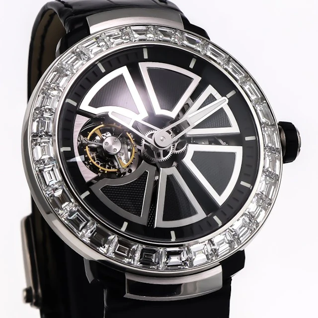 Fabergé - The Visionnaire Diamond Baguette Bezel Watch - Lim