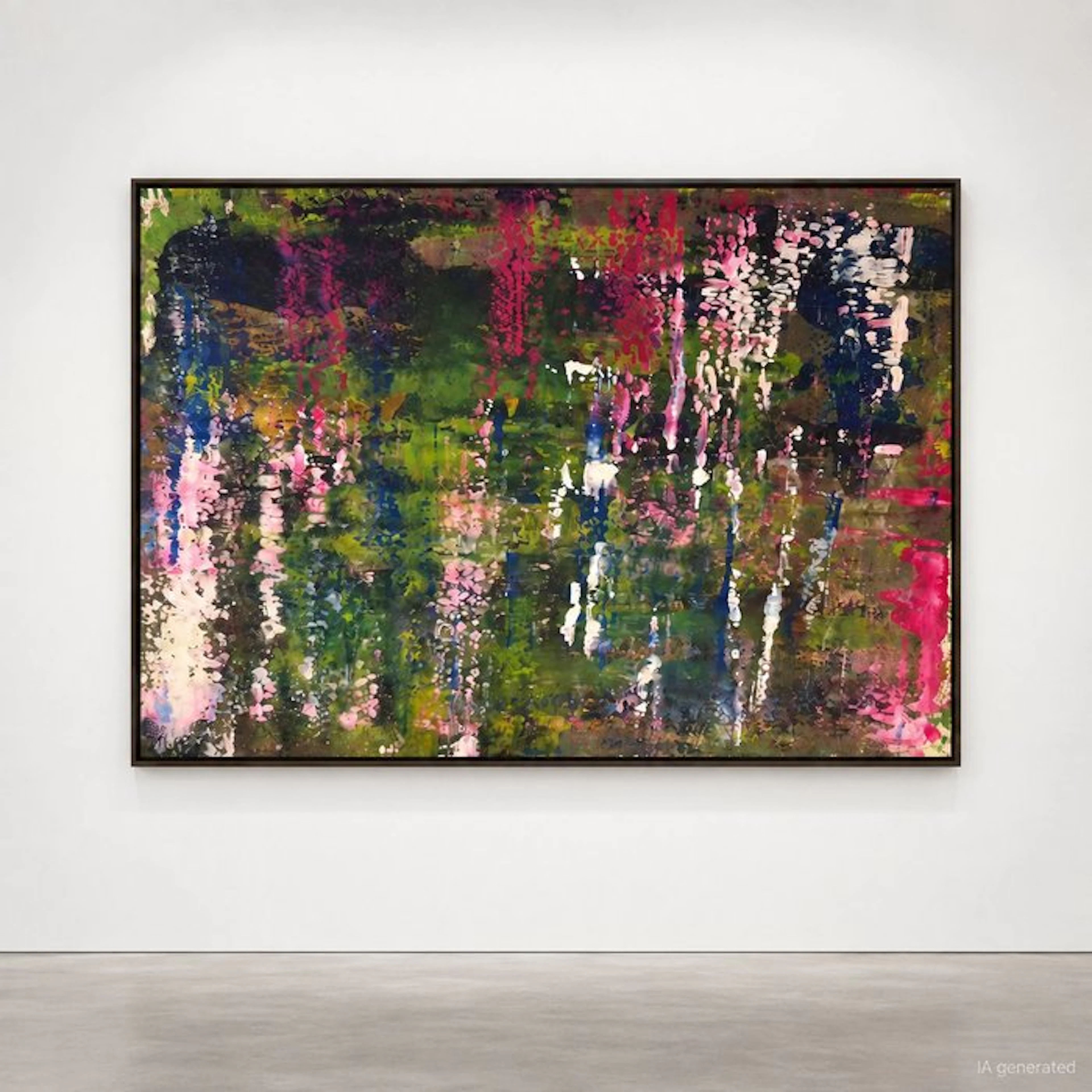 Bri Debernardi - WISTERIA- 70x100- ABSTRACT