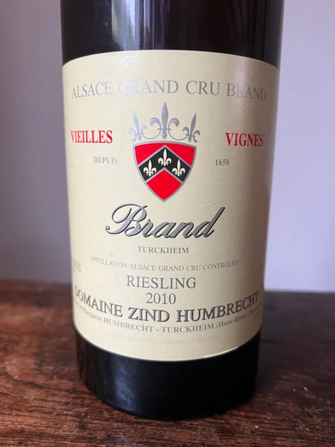 2010 Zind Humbrecht "Brand" Vieilles Vignes - Alsace Grand Cru - 1