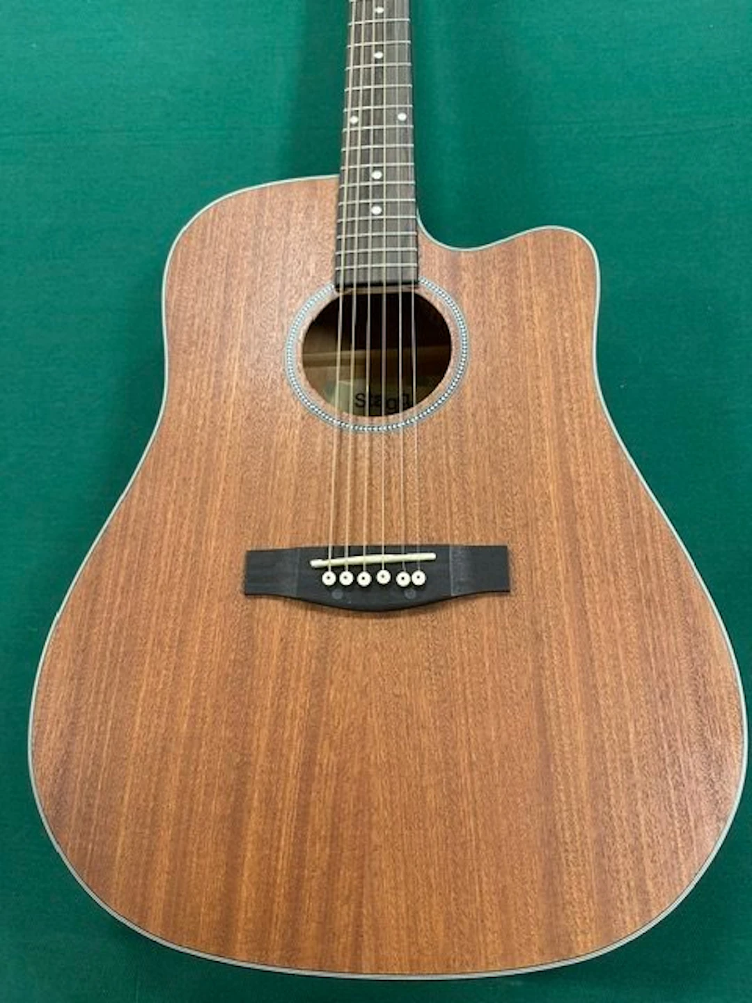 Stagg - A25 Dce Maho - Dreadnought Cutaway Elettrificata...
